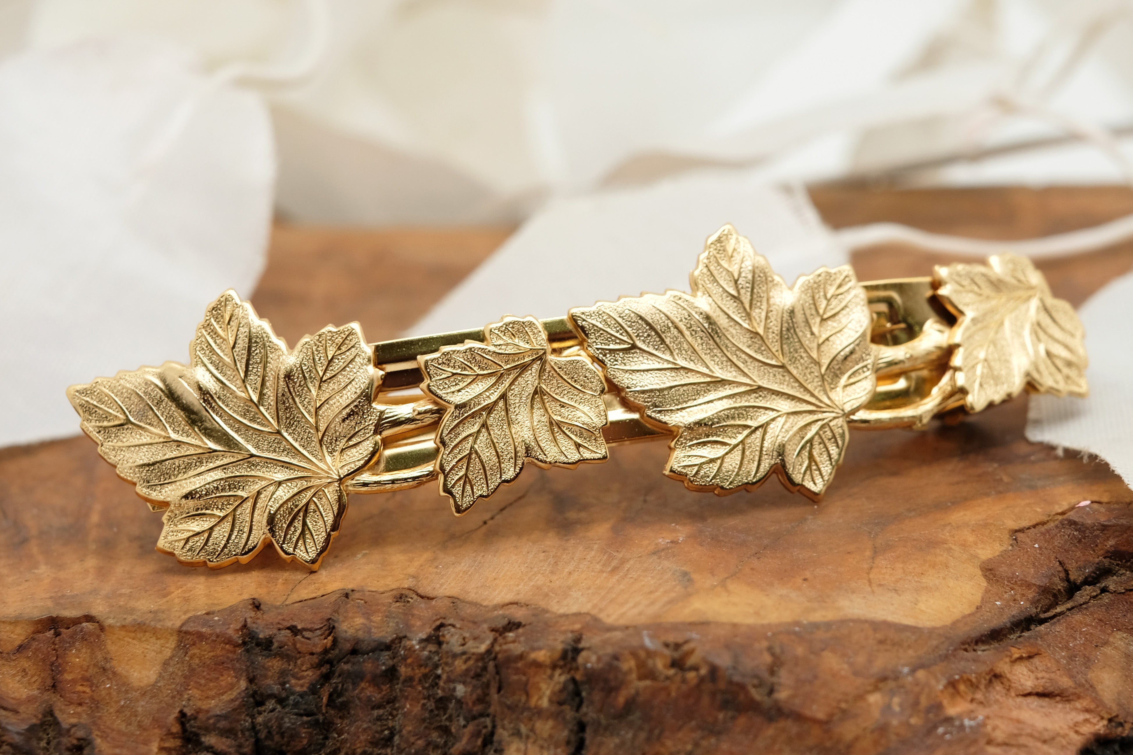 Variation Leaf | Large Barrette