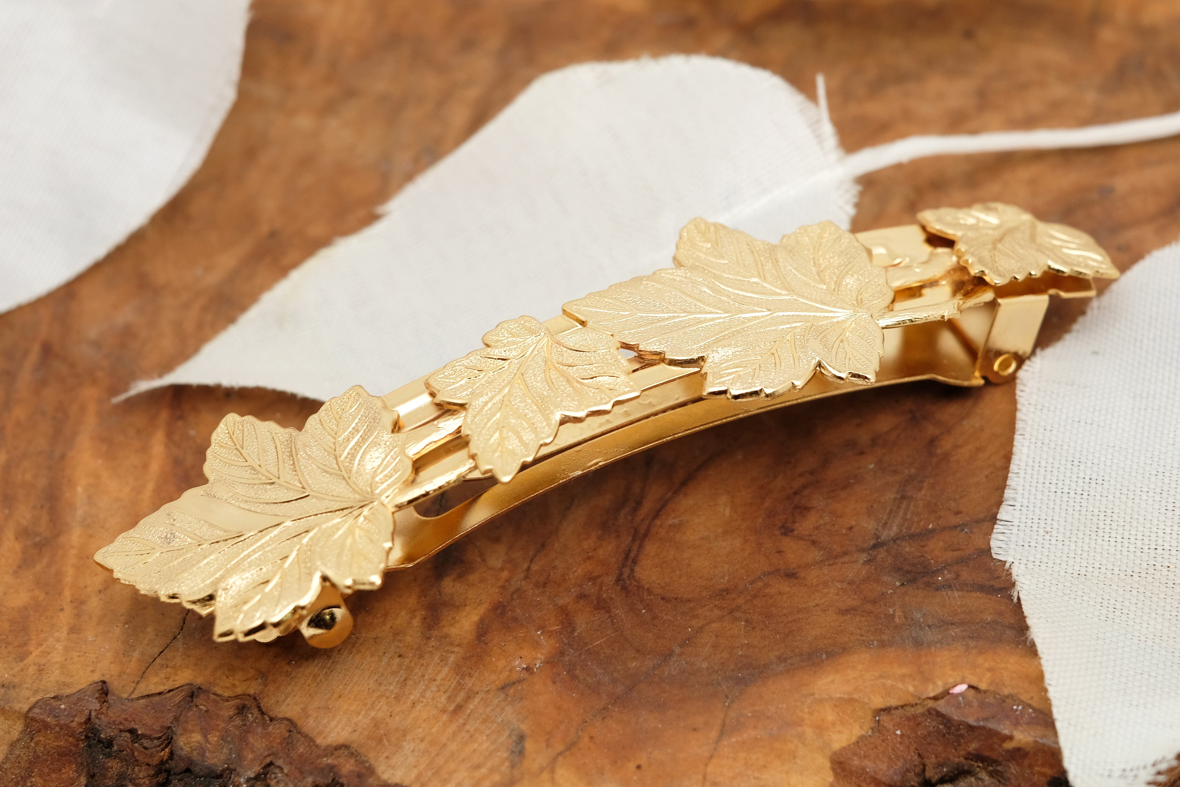 Variation Leaf | Large Barrette