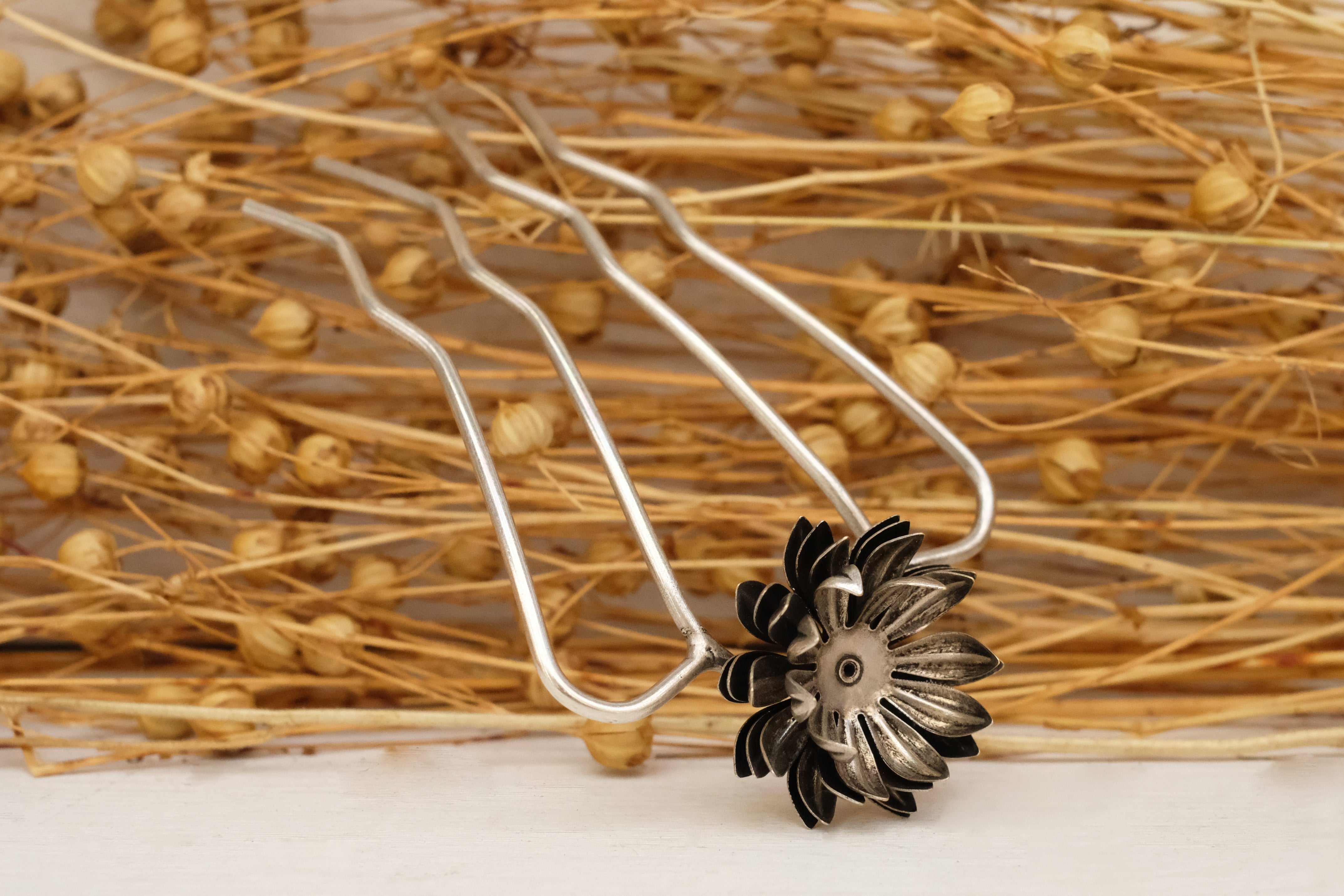 Artichoke Bloom | Hair Fork