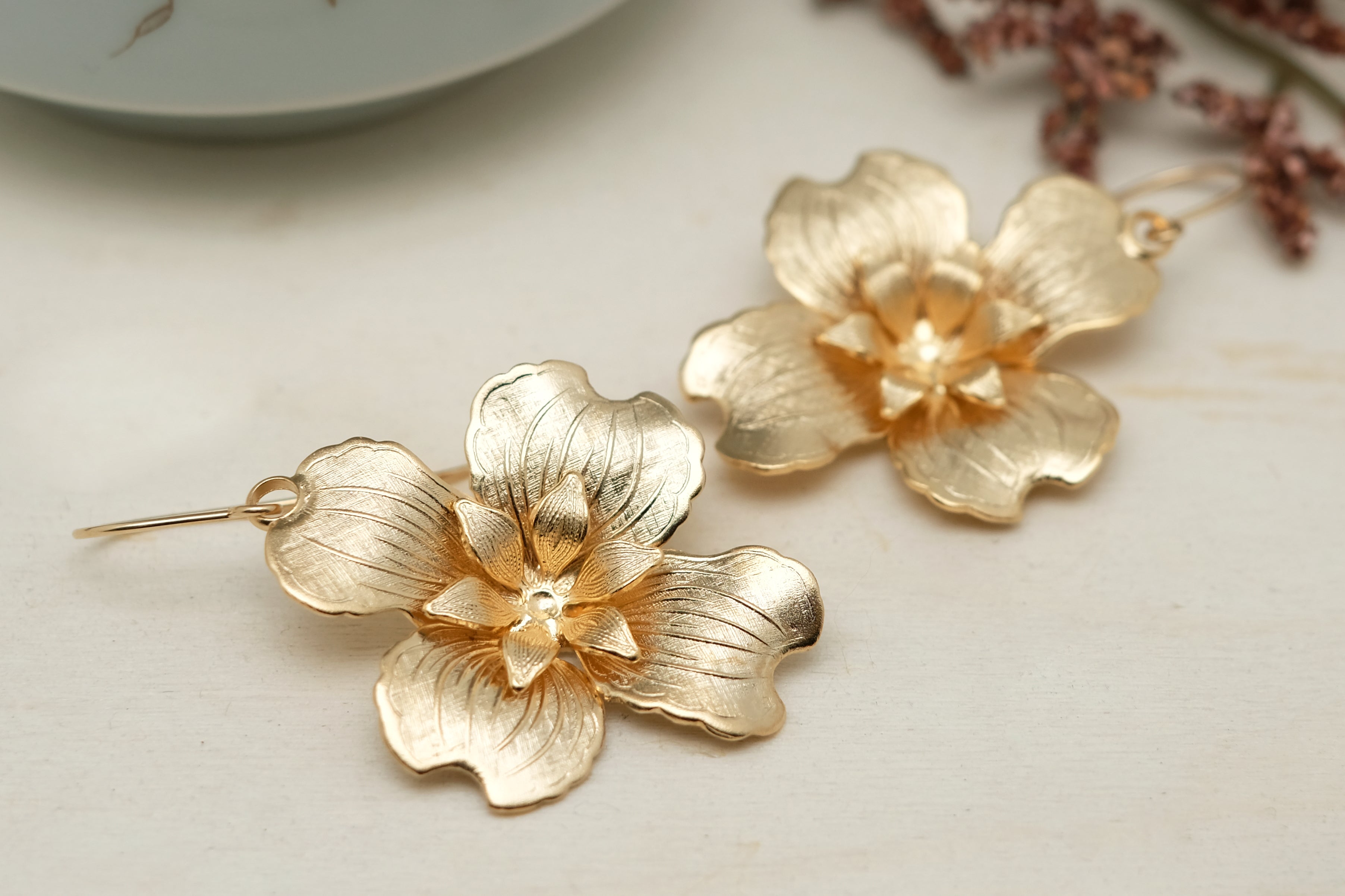 Treasured flowers  | Dangling Earrings