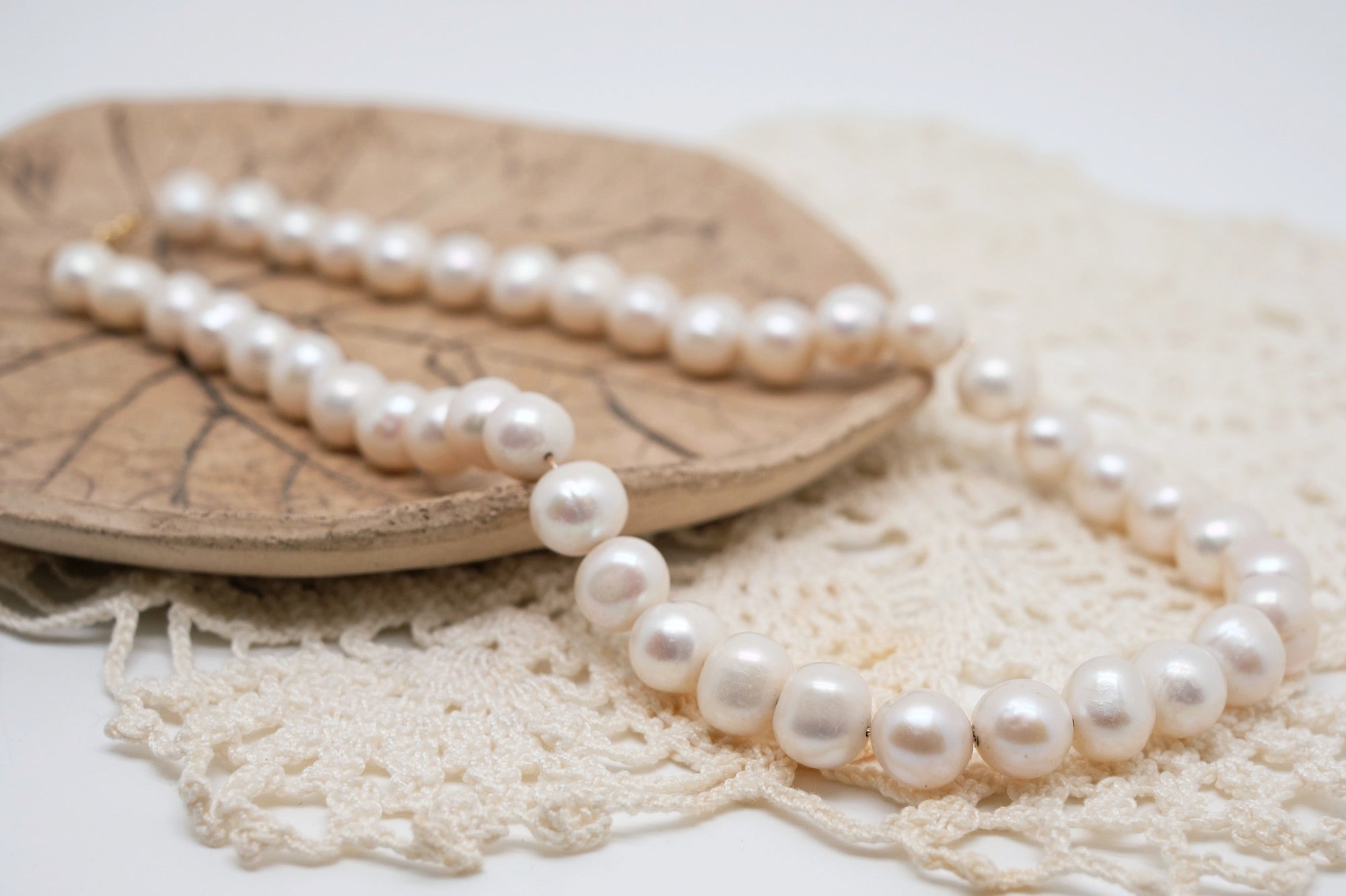 Moonlit Elegance Pearls | Necklace