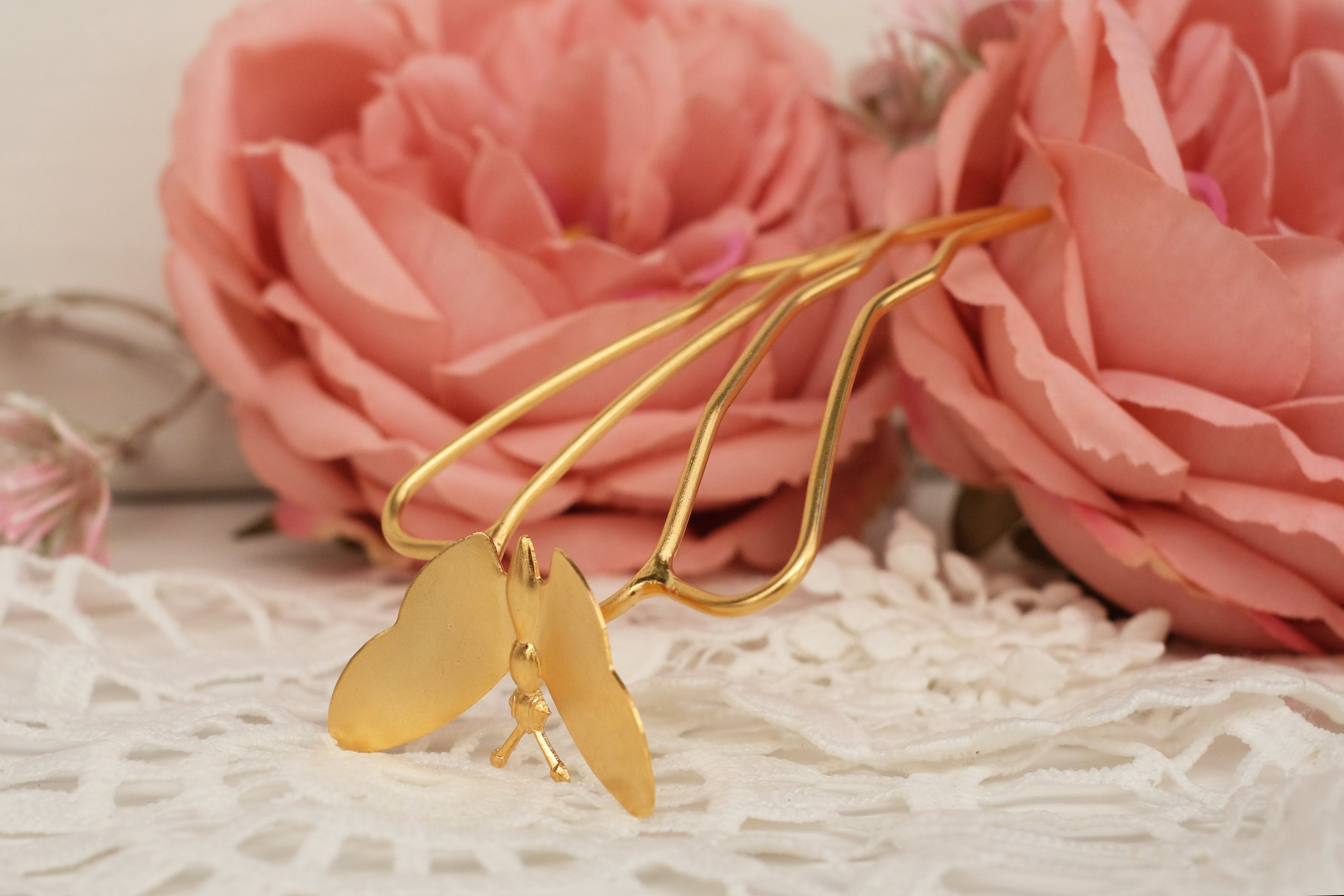 Simple Butterfly Elegance | Hair Fork