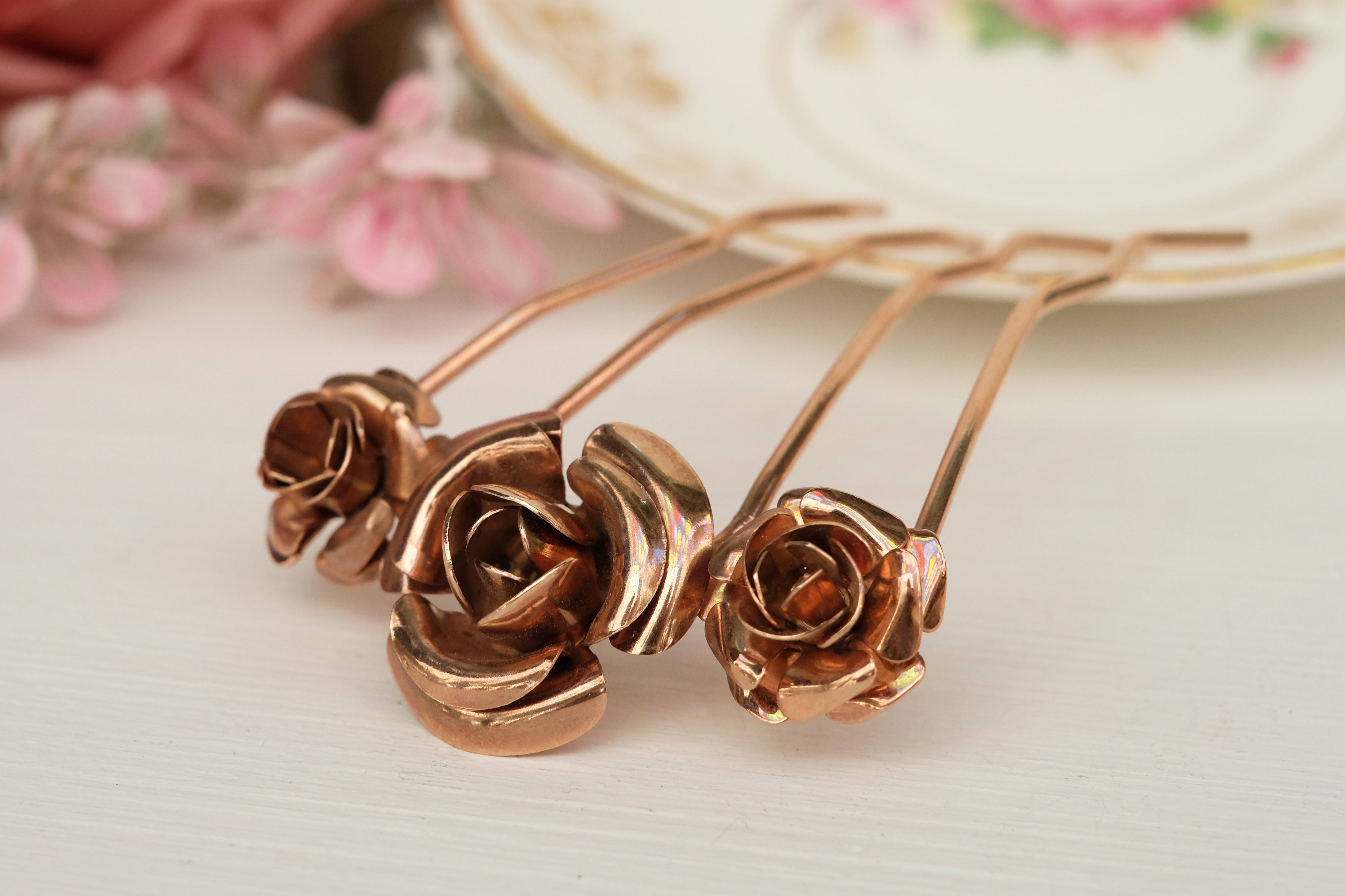 Roses in Trio | Hair Fork