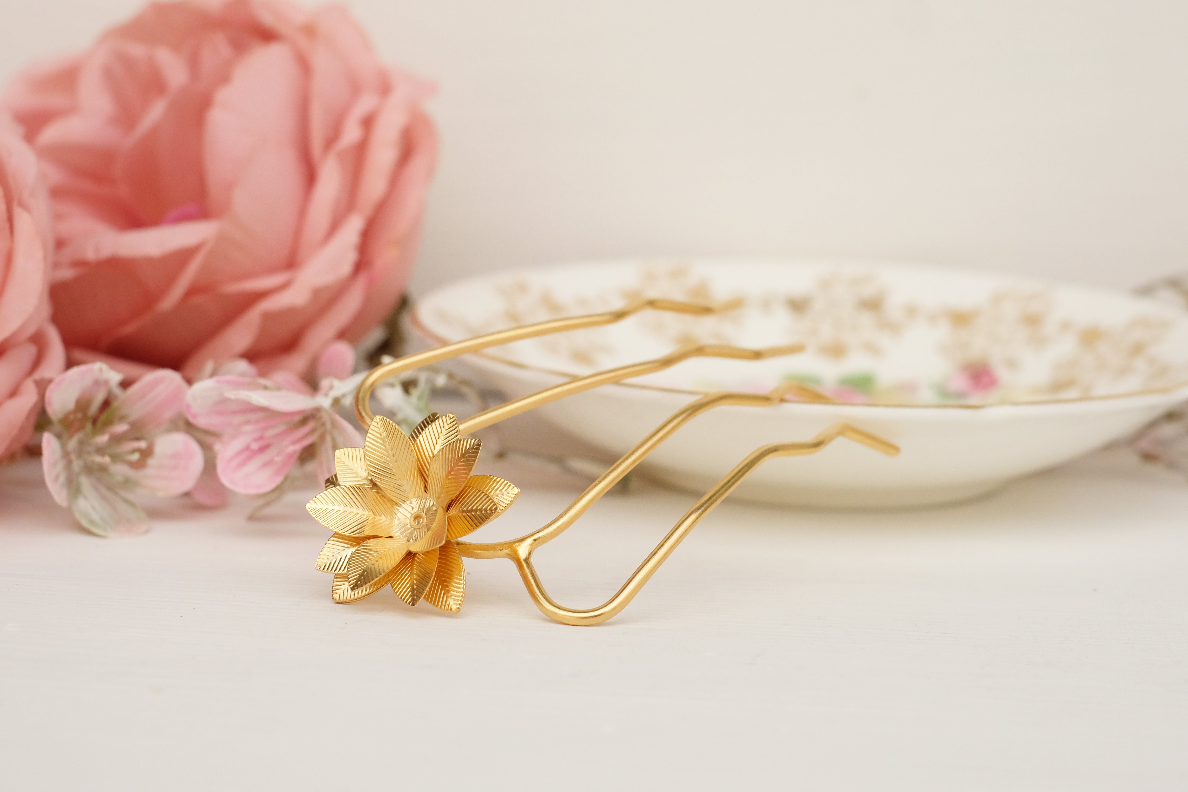 Flower Leaf Bloom | Hair Fork