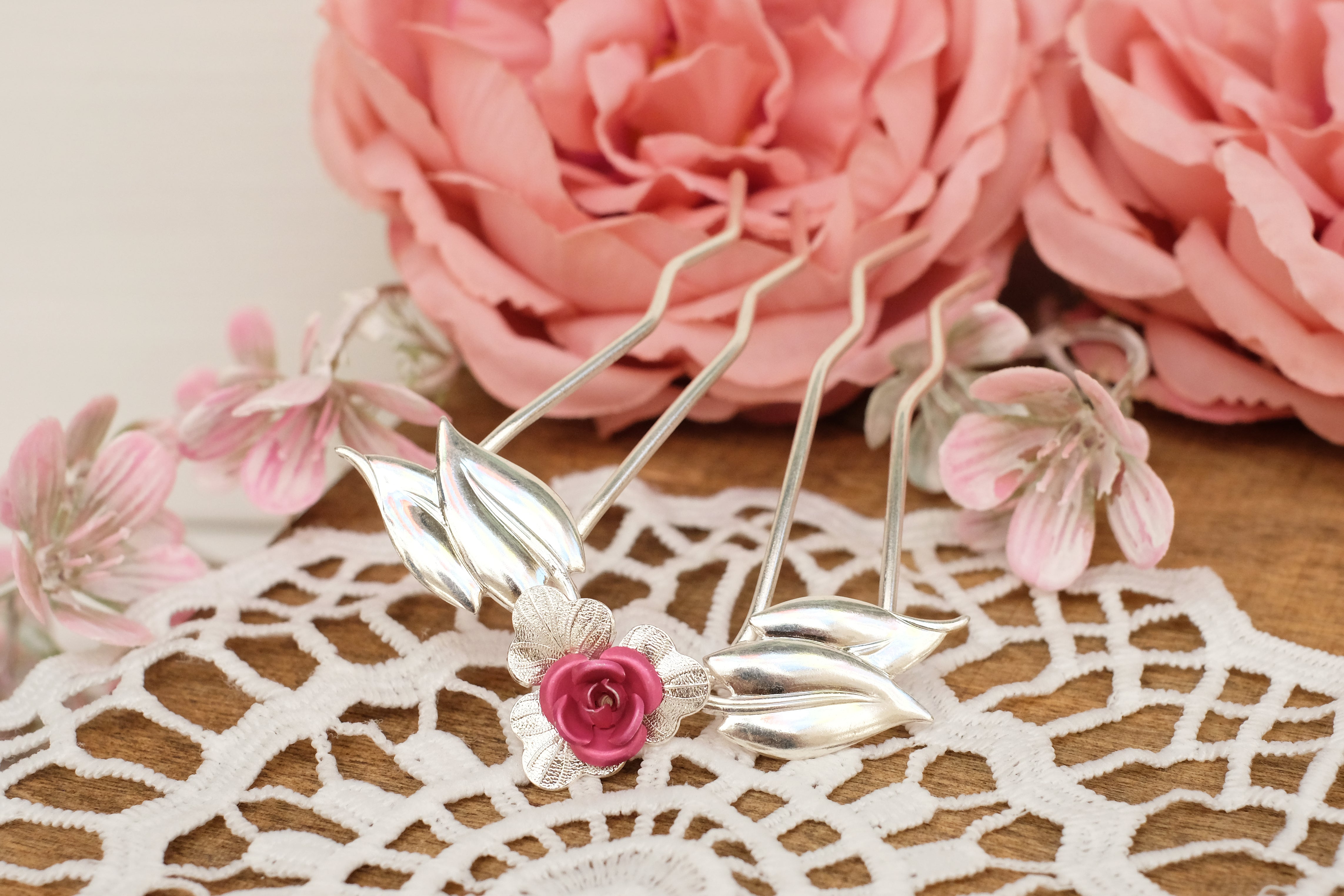 Flower Symmetric | Hair Fork