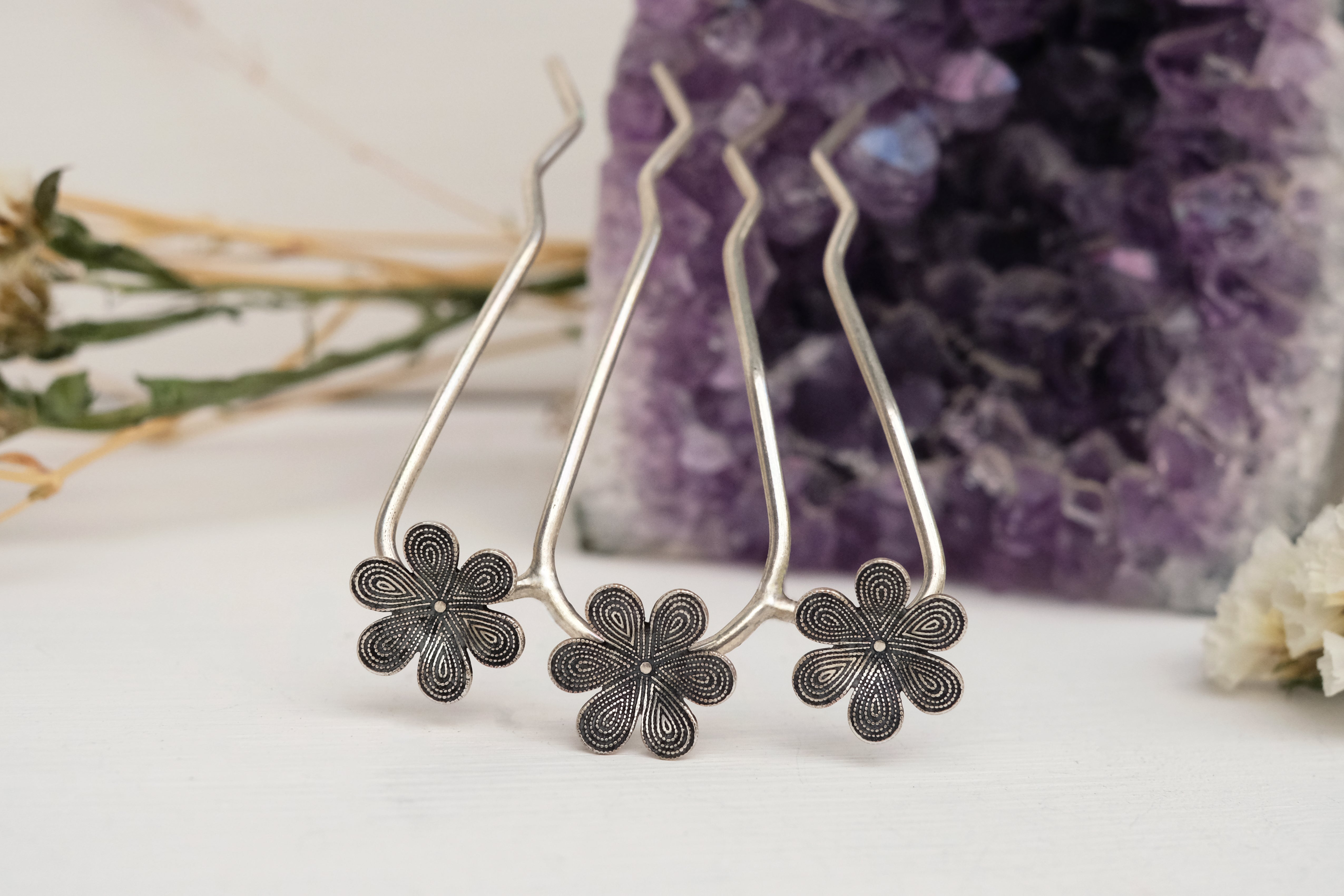 Flower Trio | Hair Fork