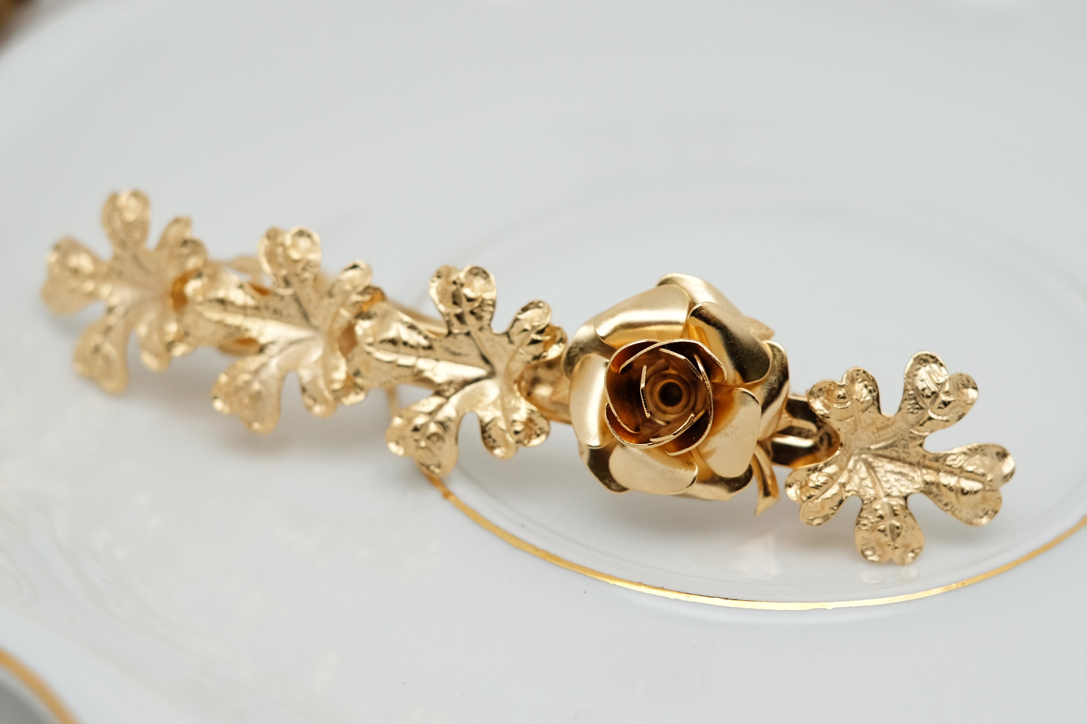 Lucky Rose | Thin Barrette