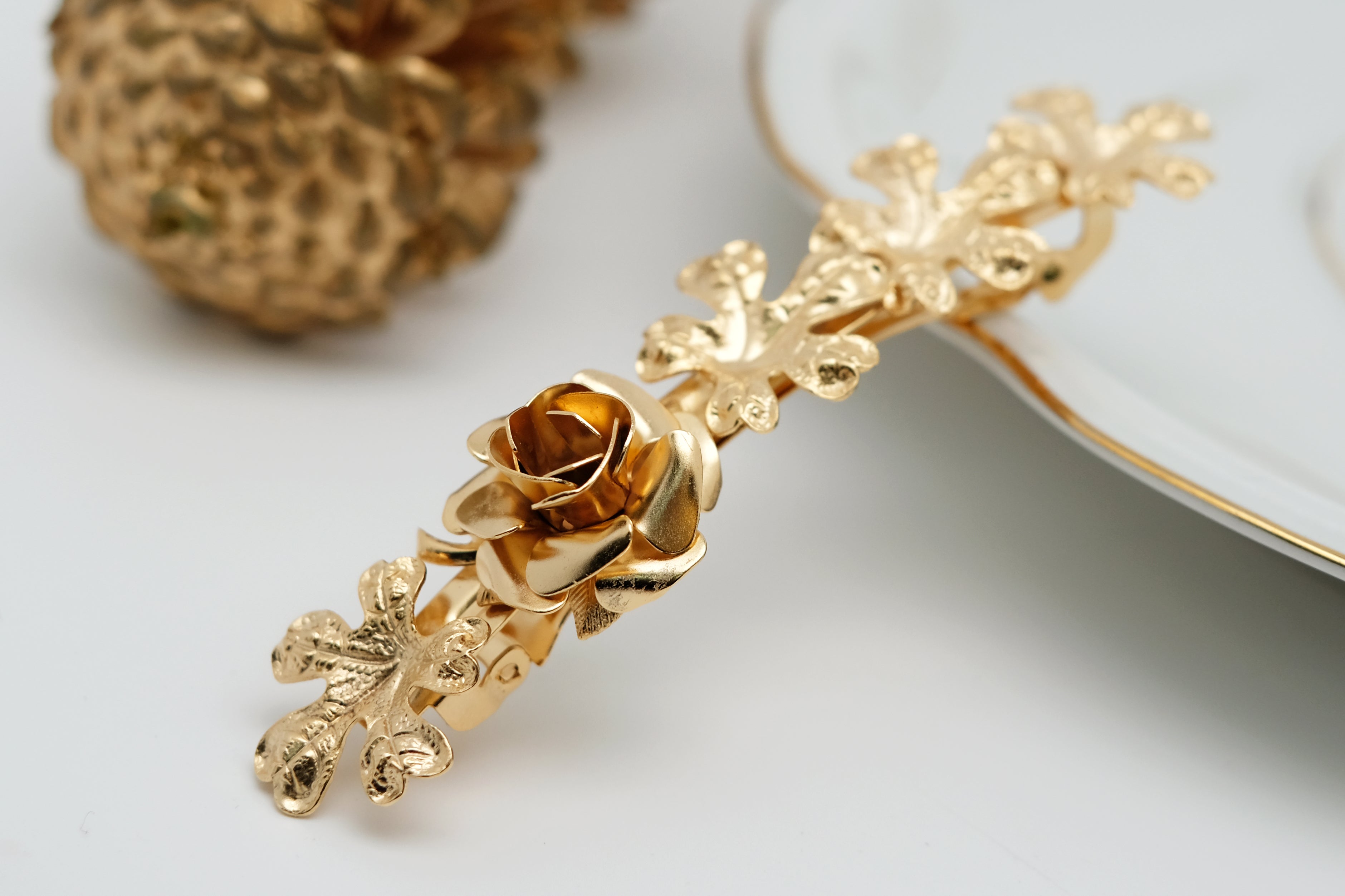 Lucky Rose | Thin Barrette