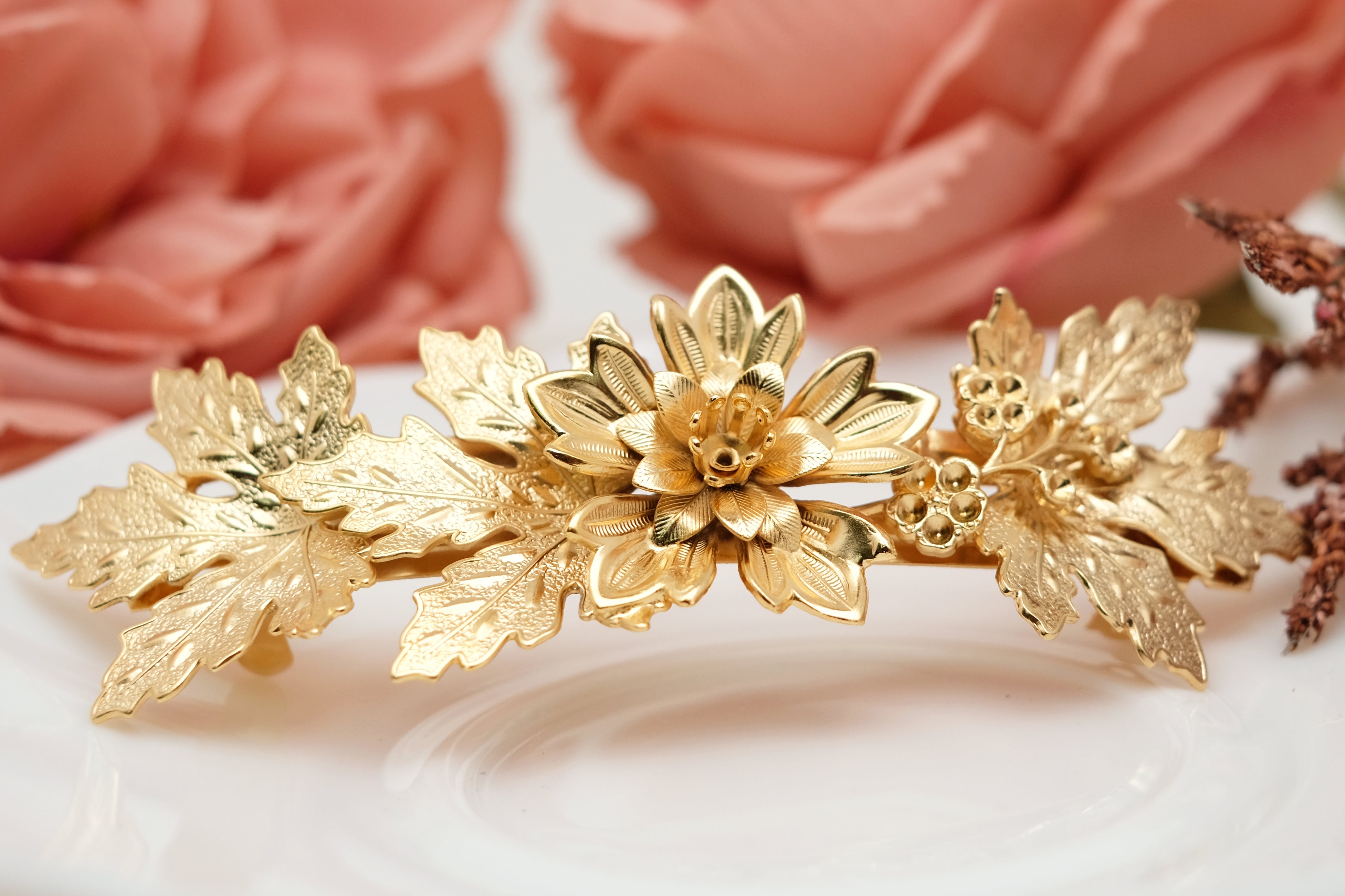 Eve Mix Floral | Large Barrette