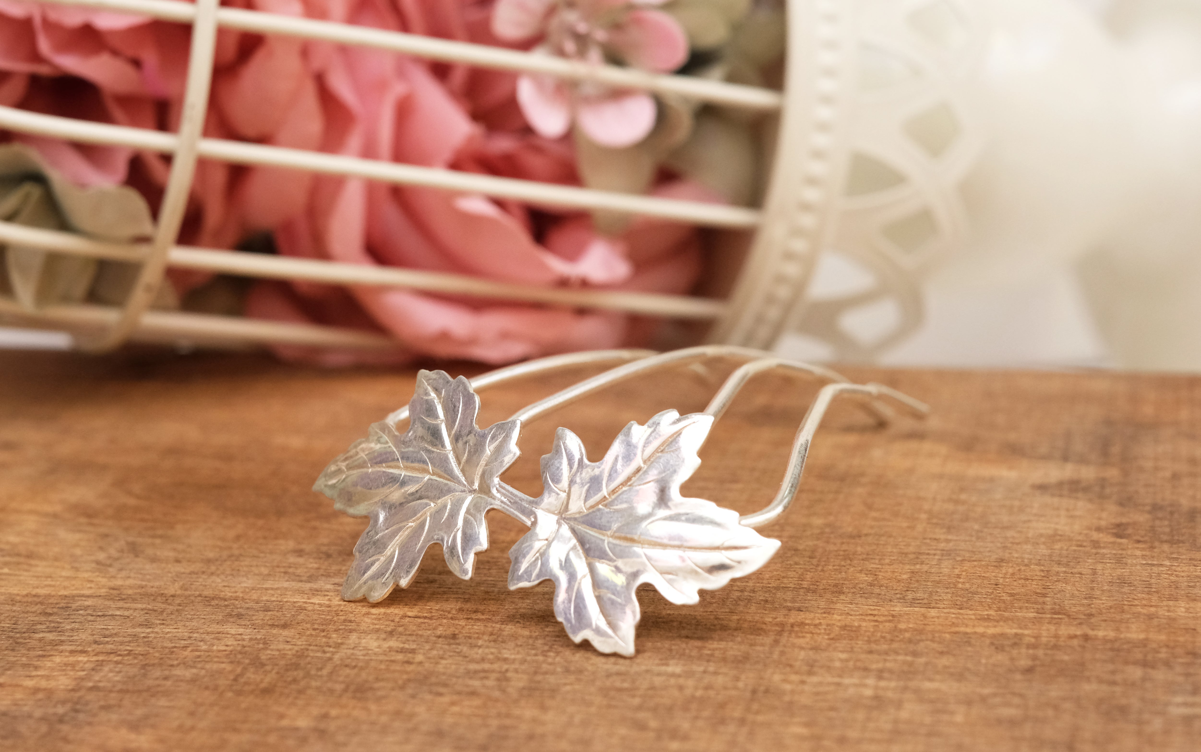 Maple Leaf Duet Medium | Hair Fork