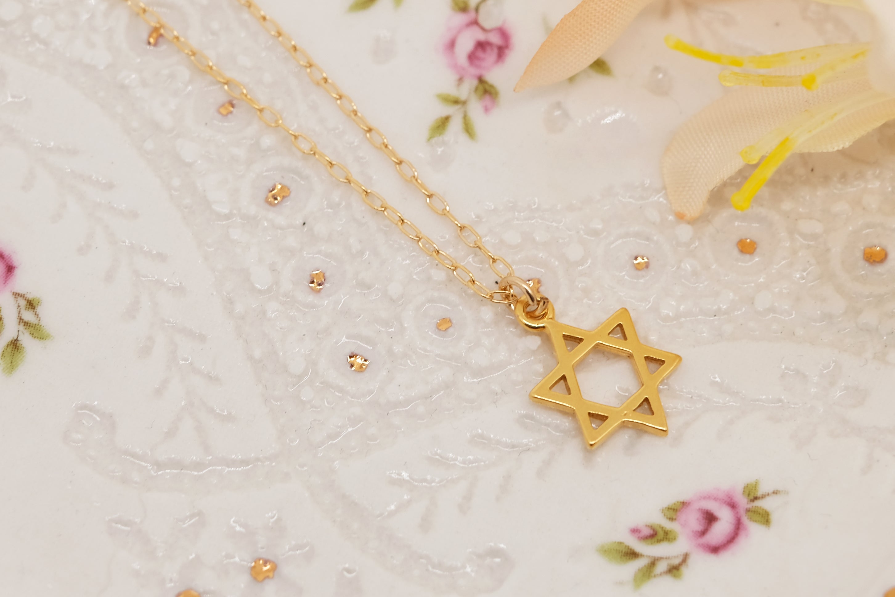 Star of David Radiance | Dainty Necklace