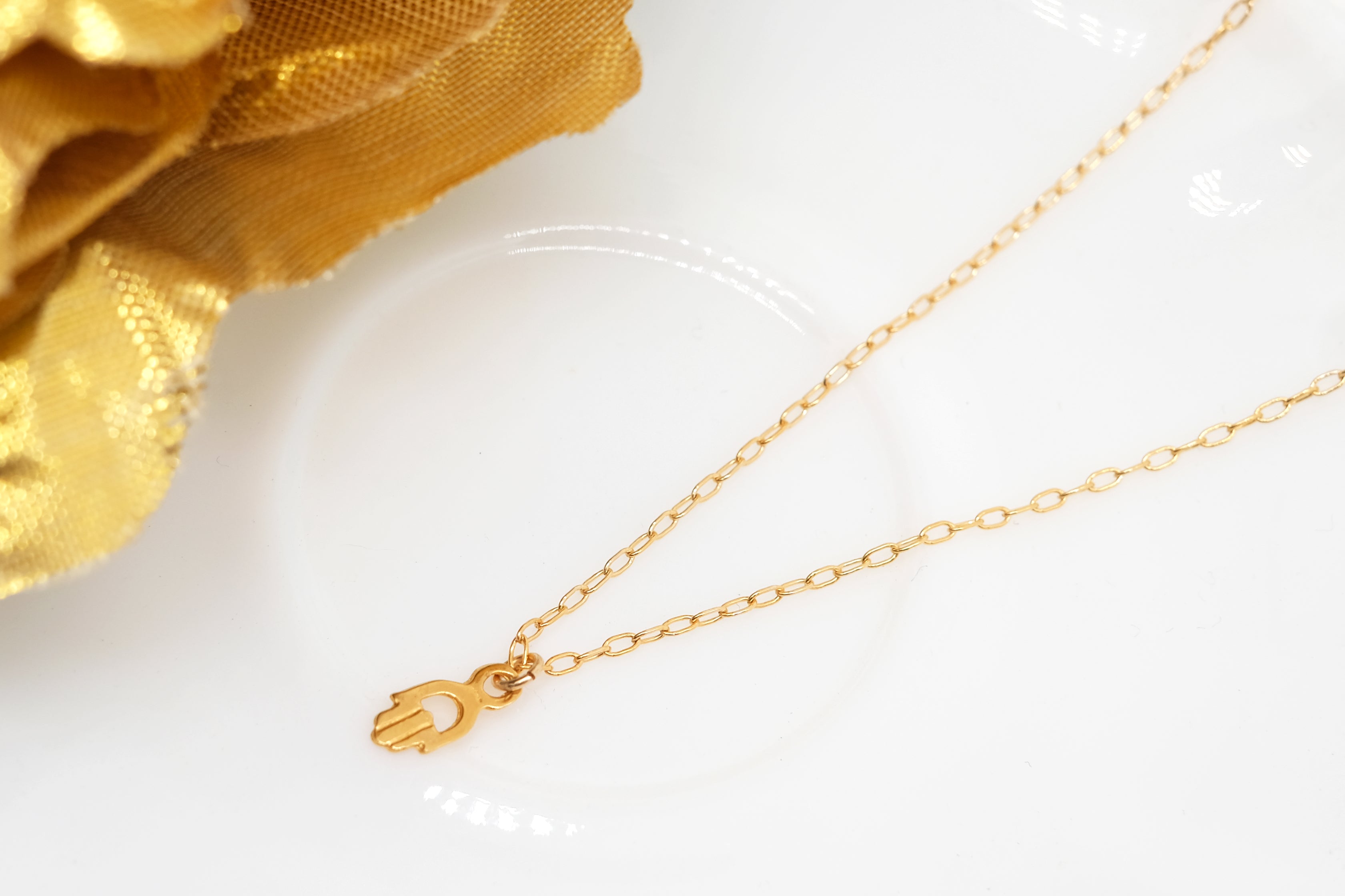 Hamsa Mini | Dainty Necklace