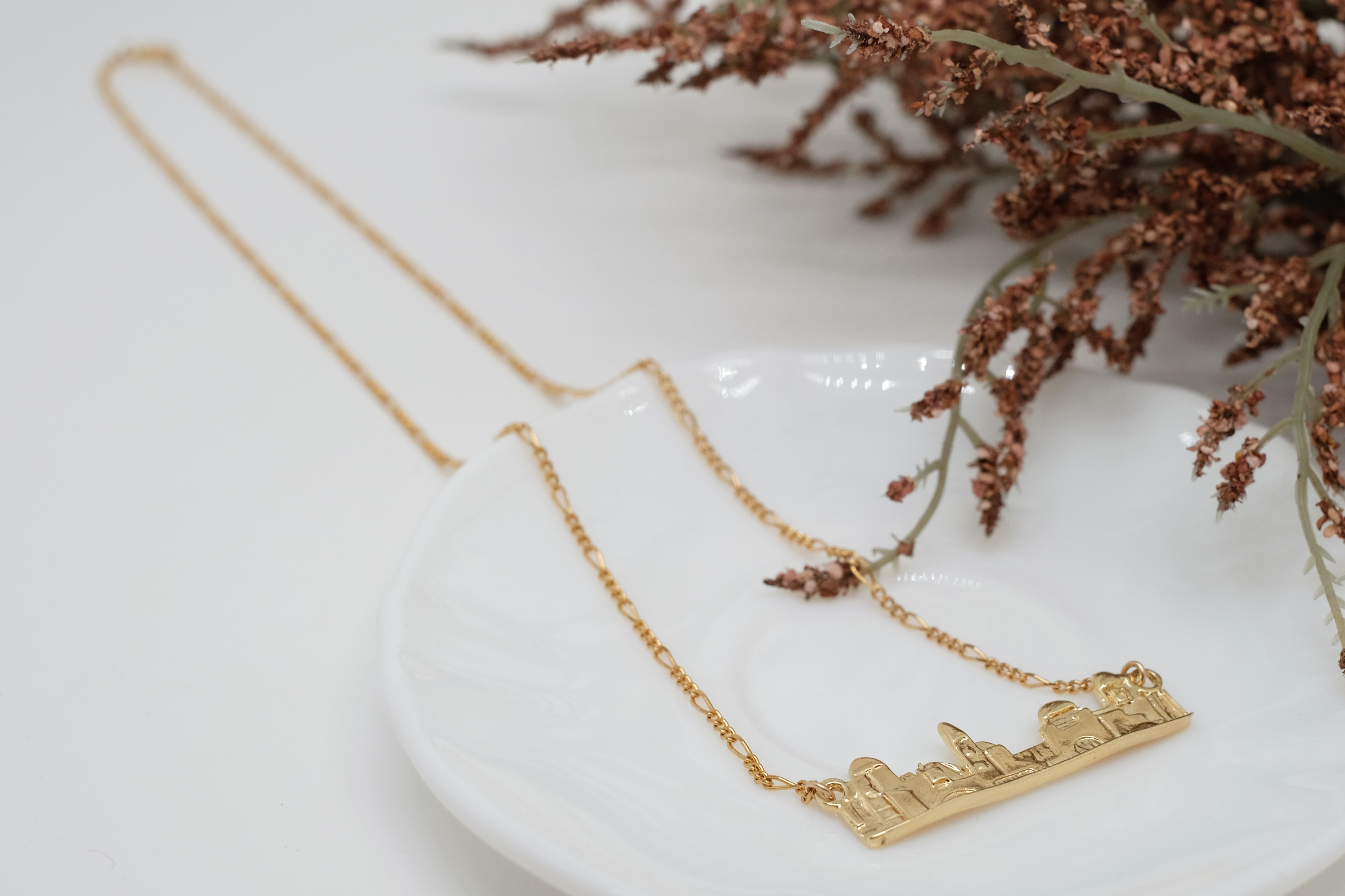 Jerusalem Cityscape | Dainty Necklace