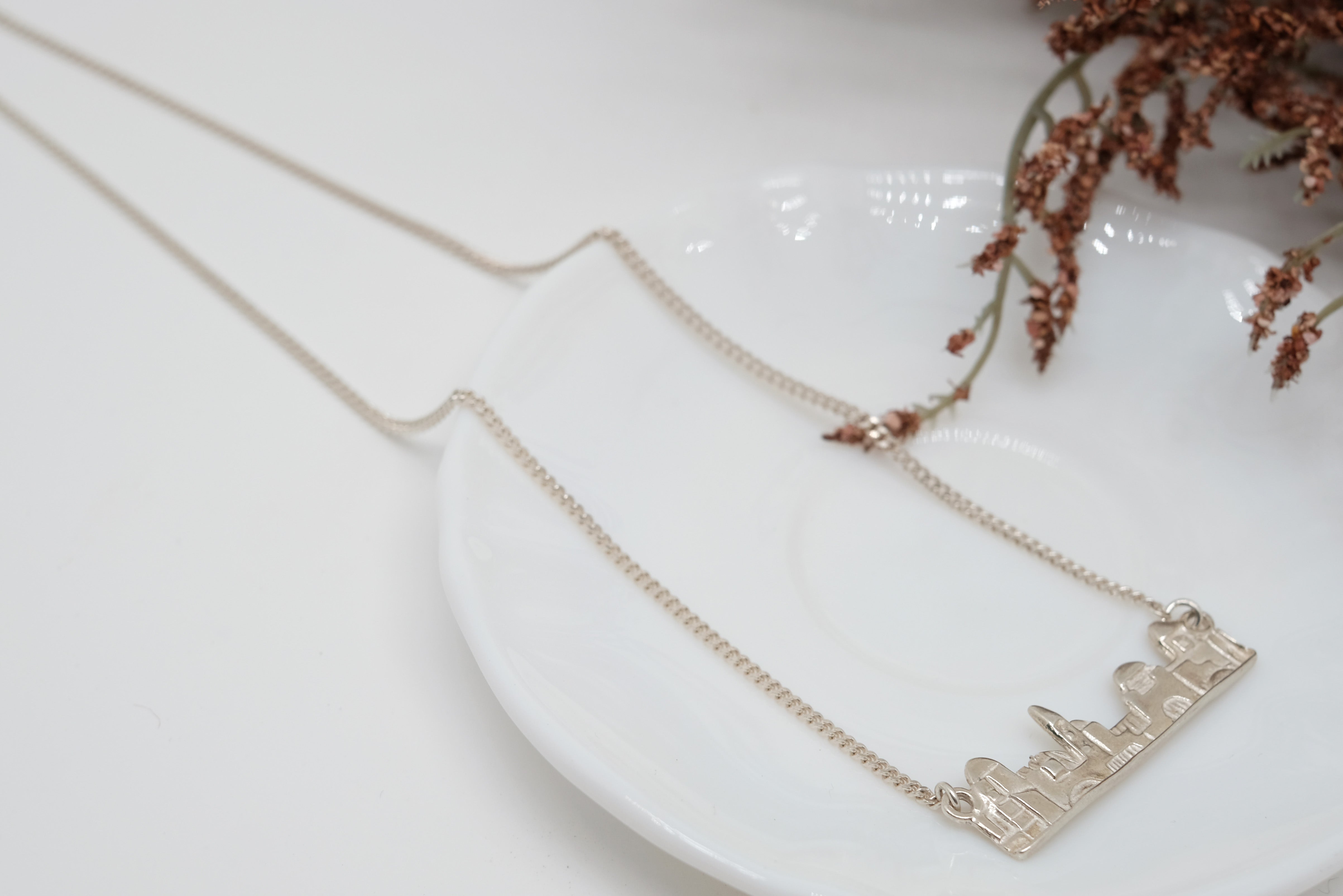 Jerusalem Cityscape | Dainty Necklace