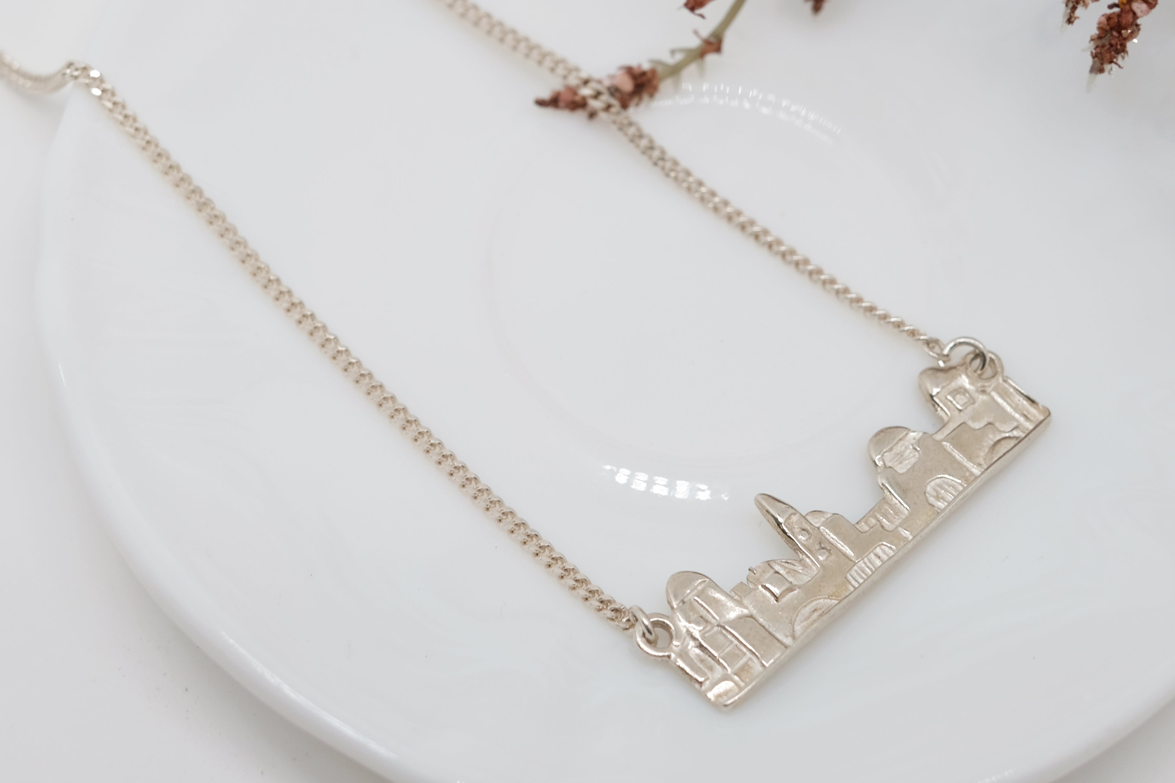 Jerusalem Cityscape | Dainty Necklace