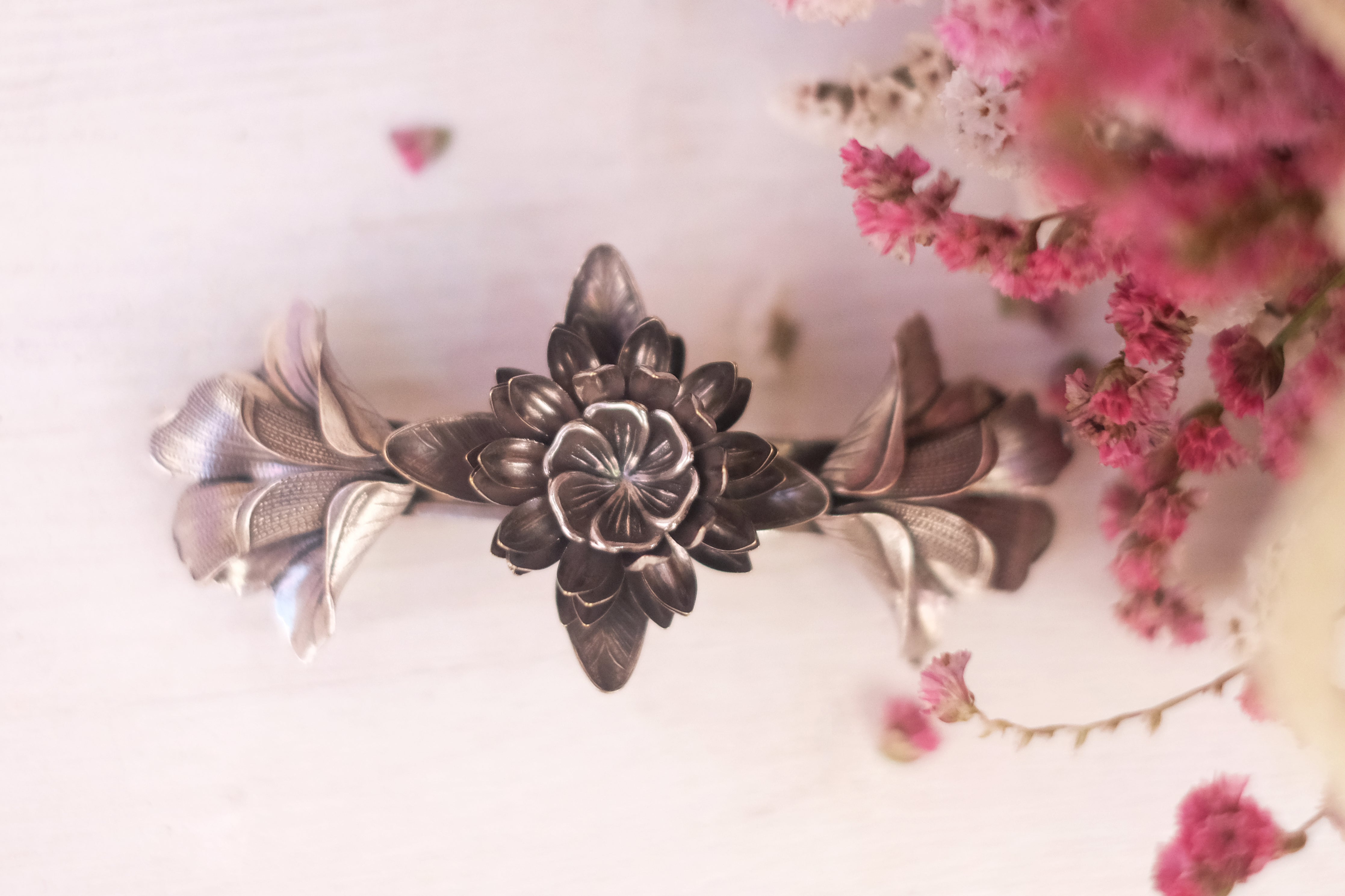 Floral Spiral | Medium Barrette