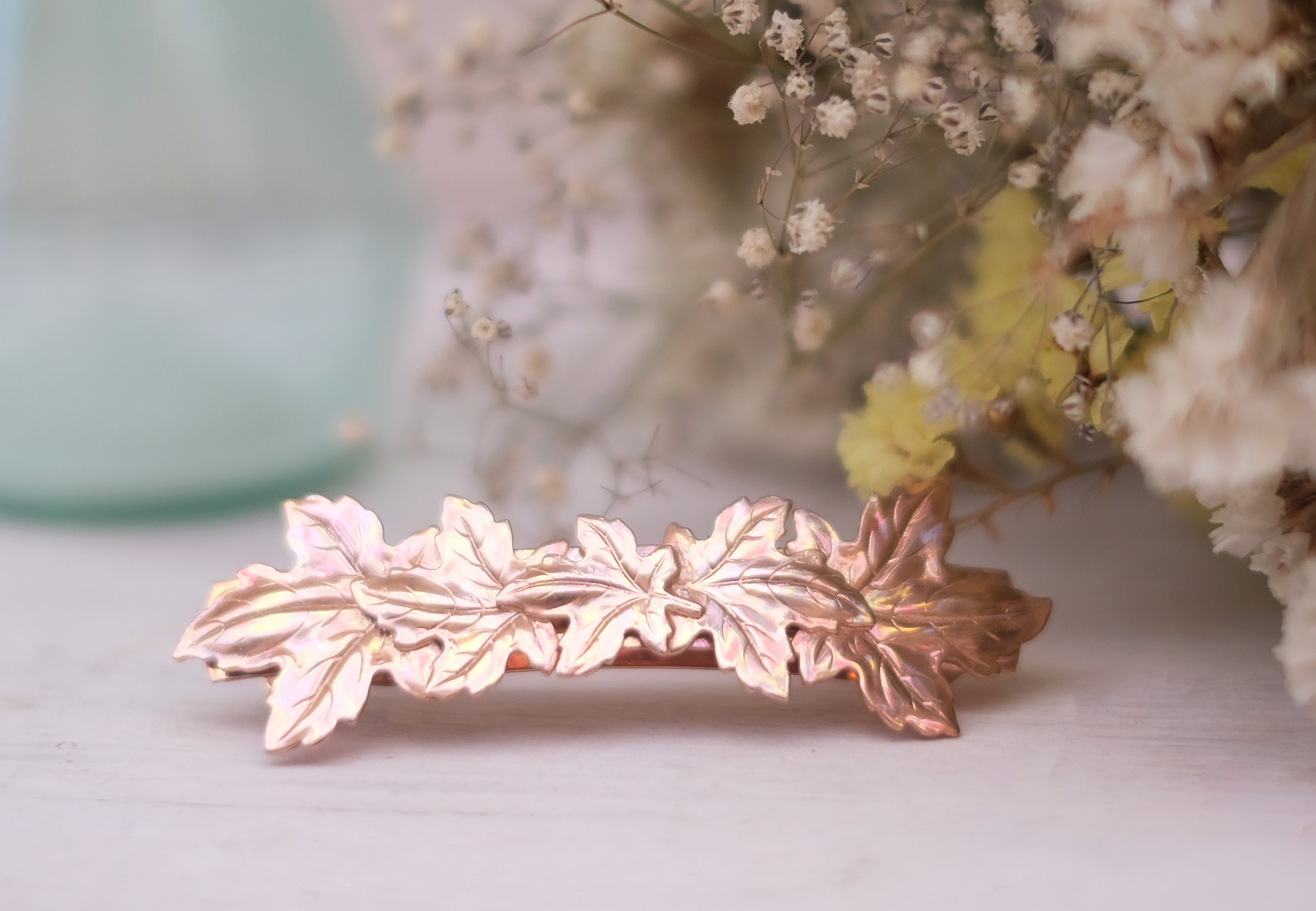 Maple | Large Barrette