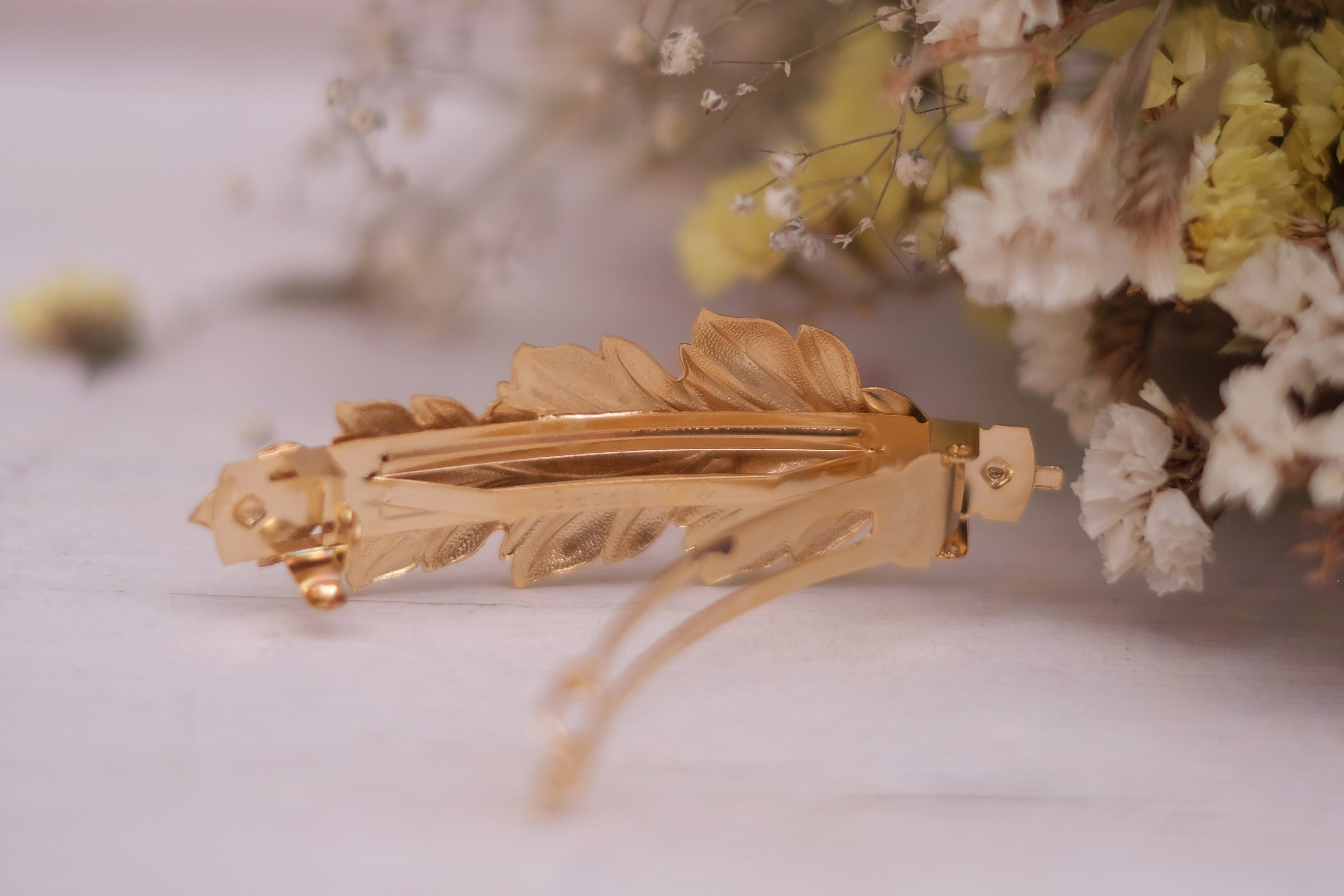 Decorative Leaf | Large Barrette