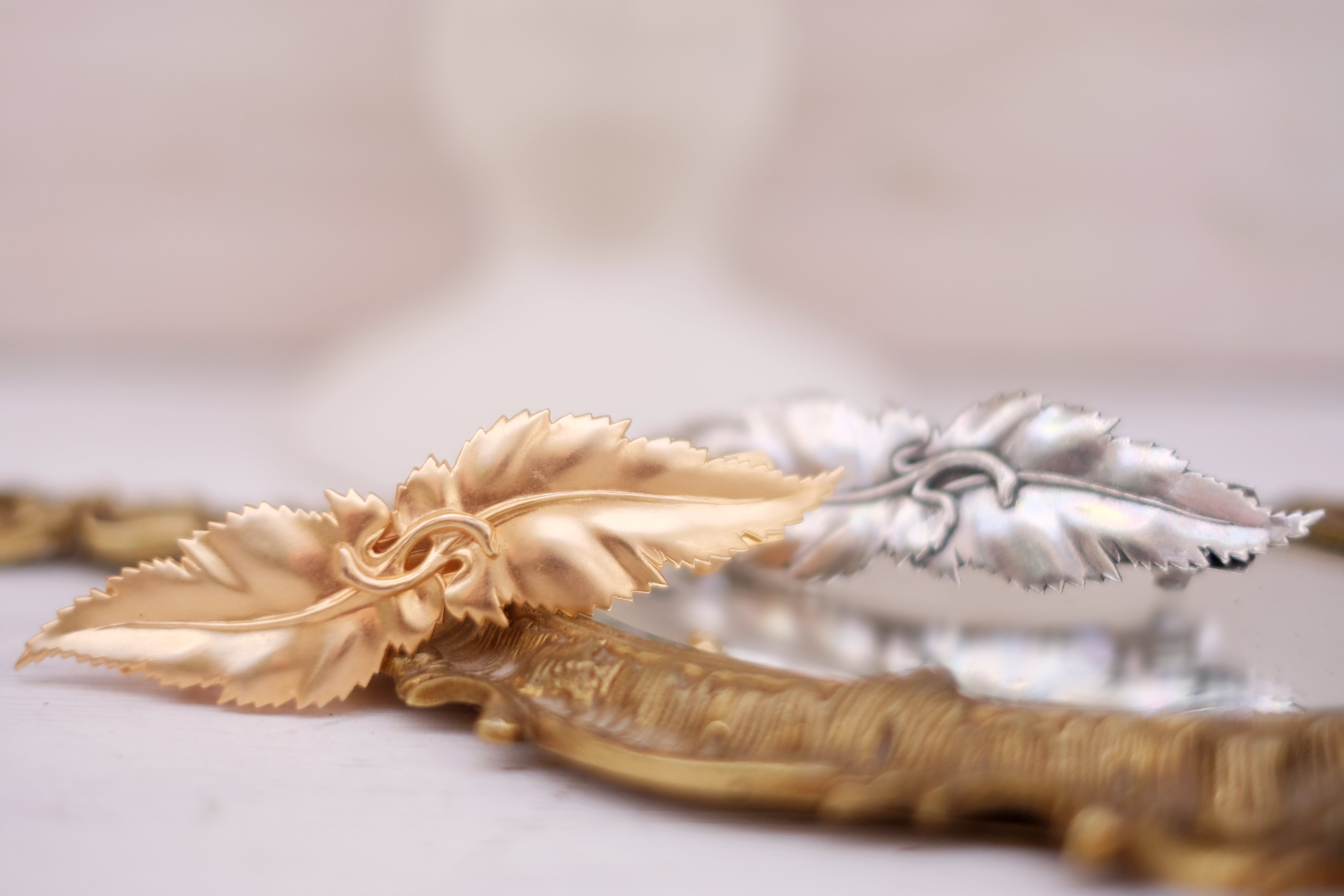 Leaf And Wind | Large Barrette