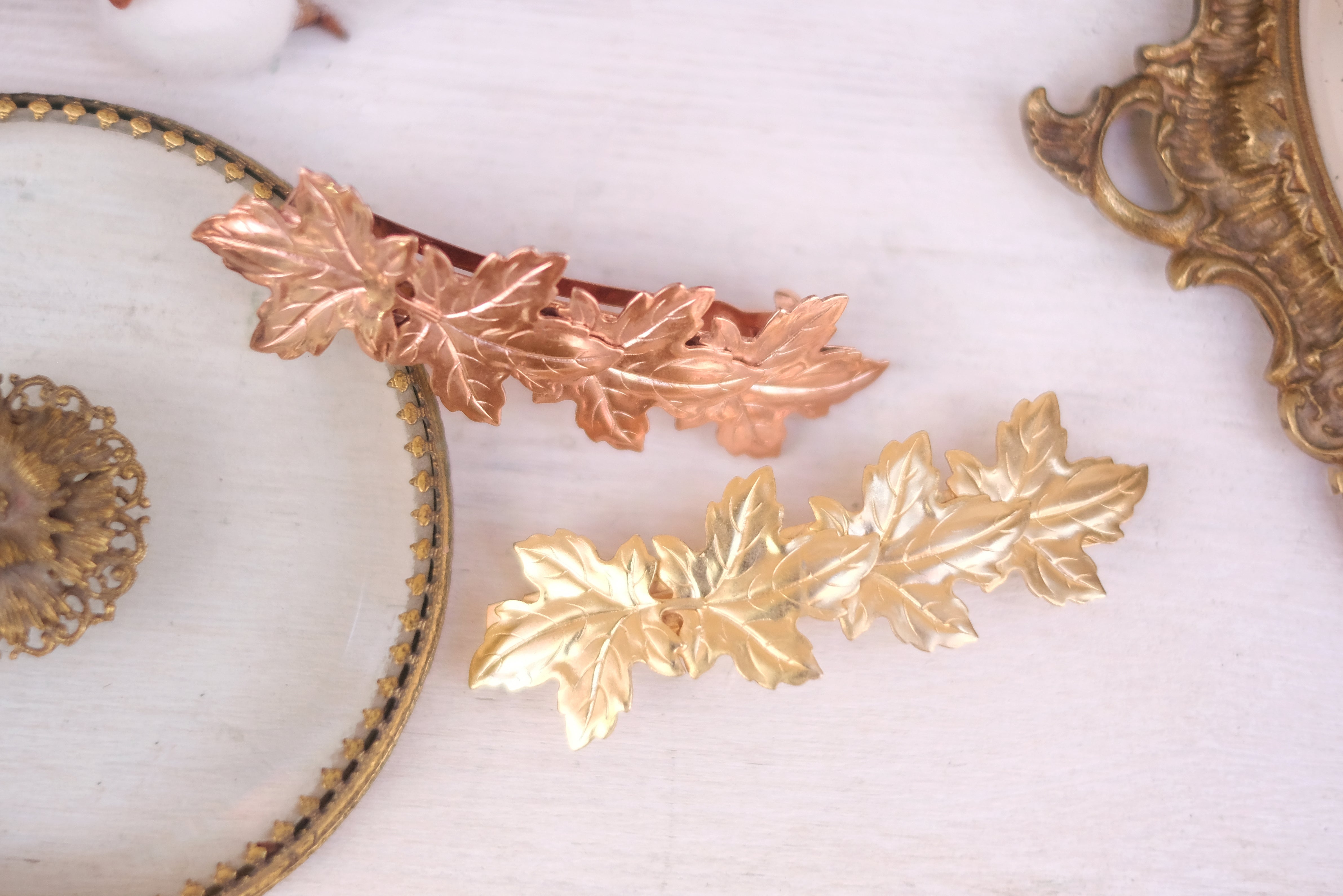 Maple Strands | Large Barrette