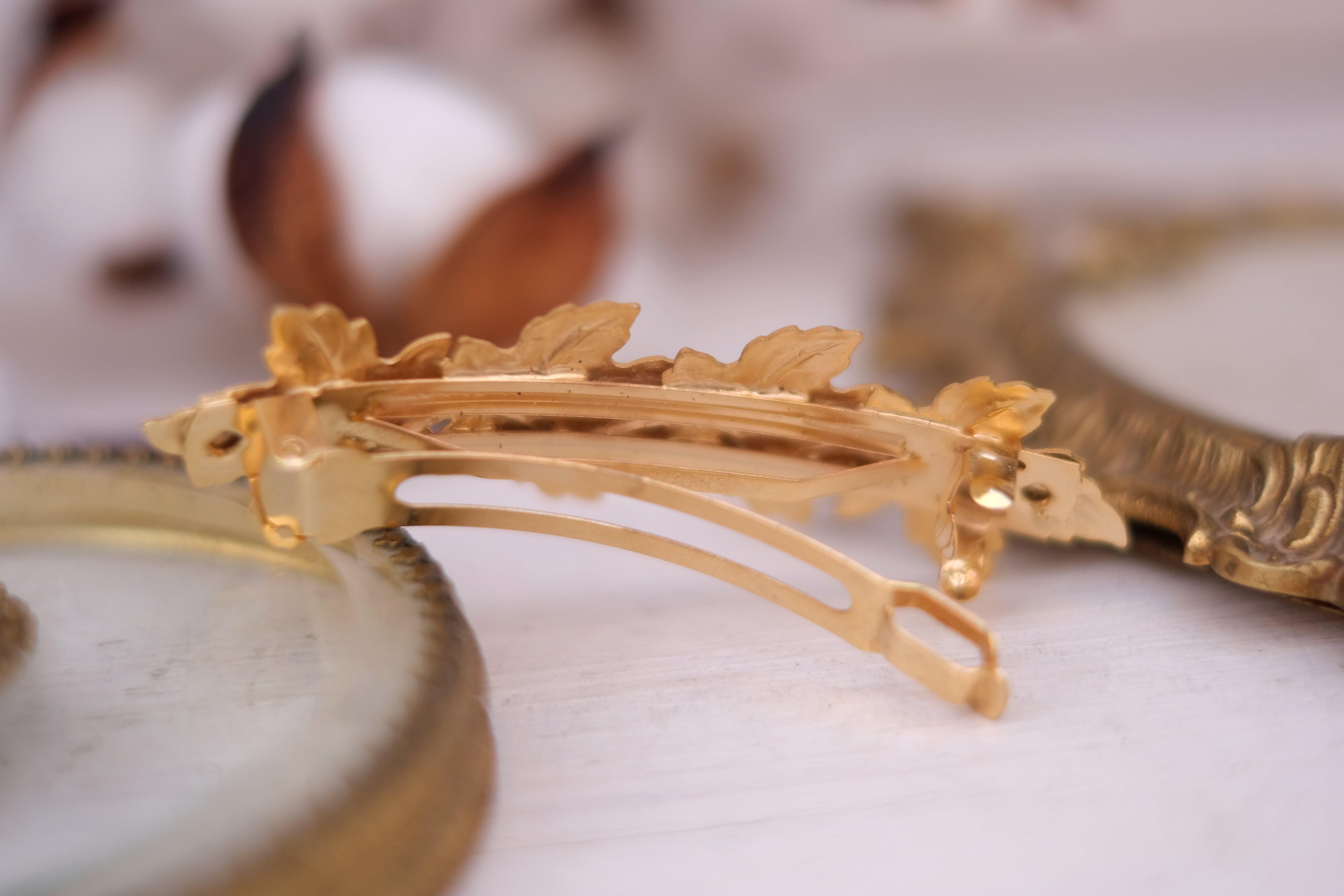 Maple Strands | Large Barrette