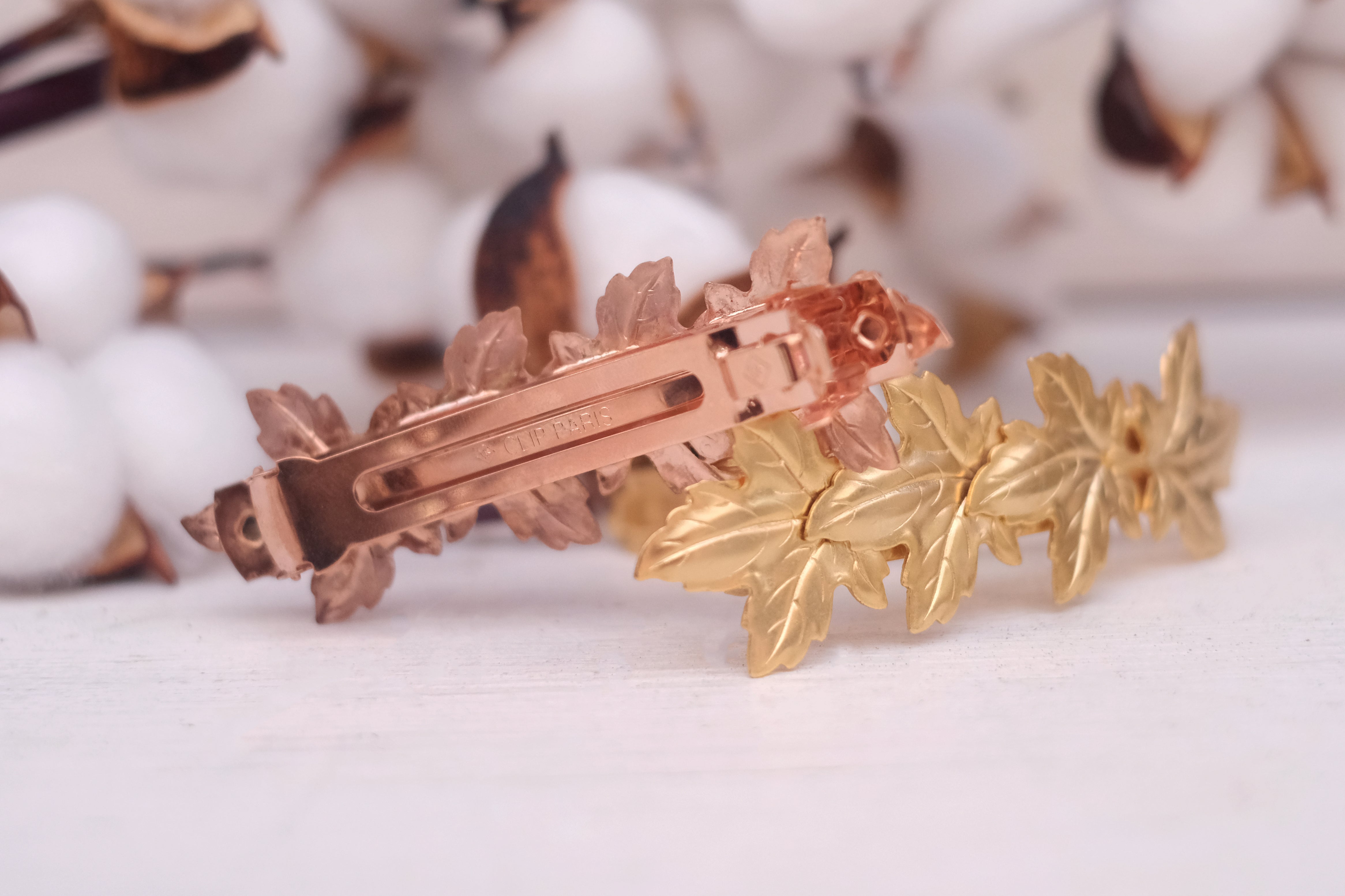 Maple Strands | Large Barrette