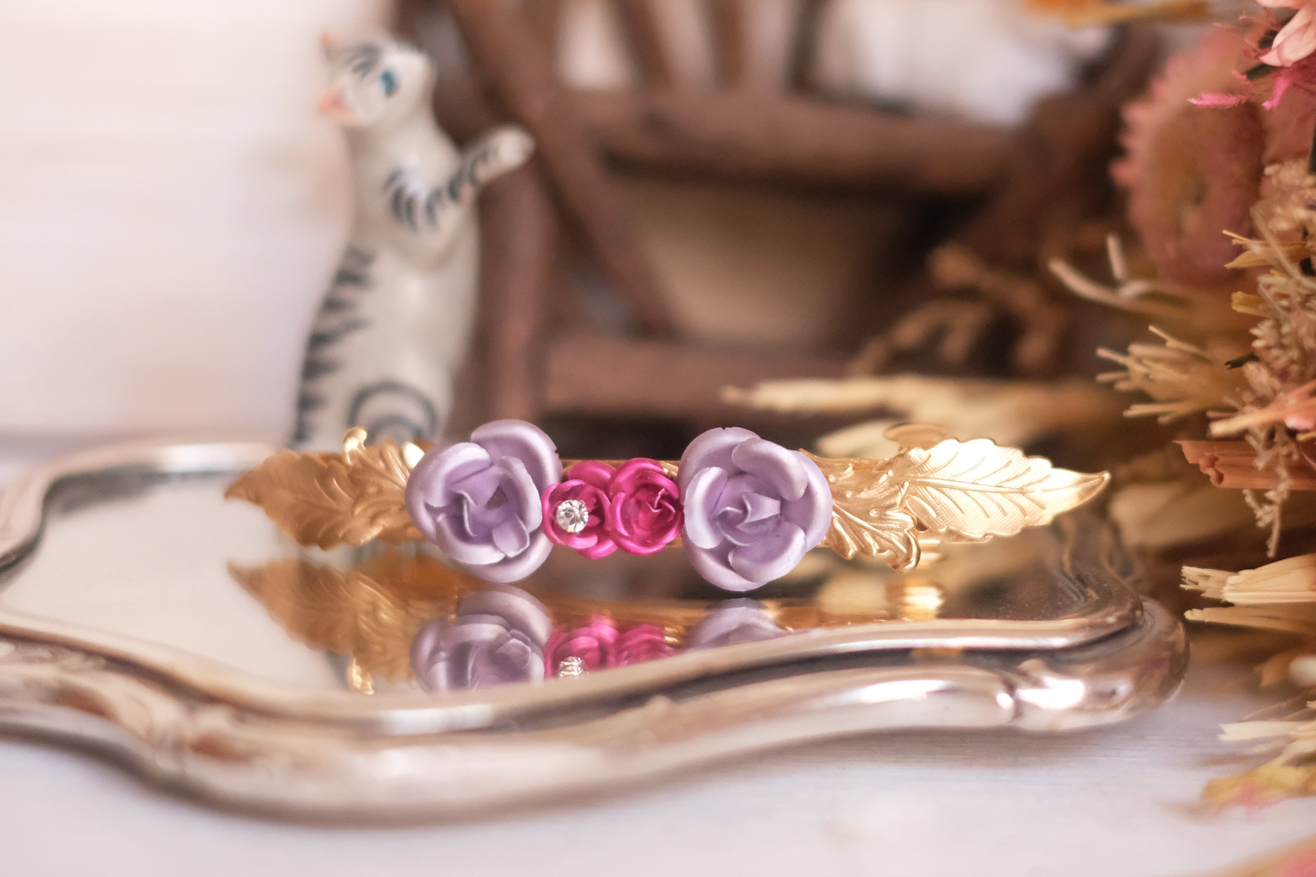 Rose Colors | Medium barrette