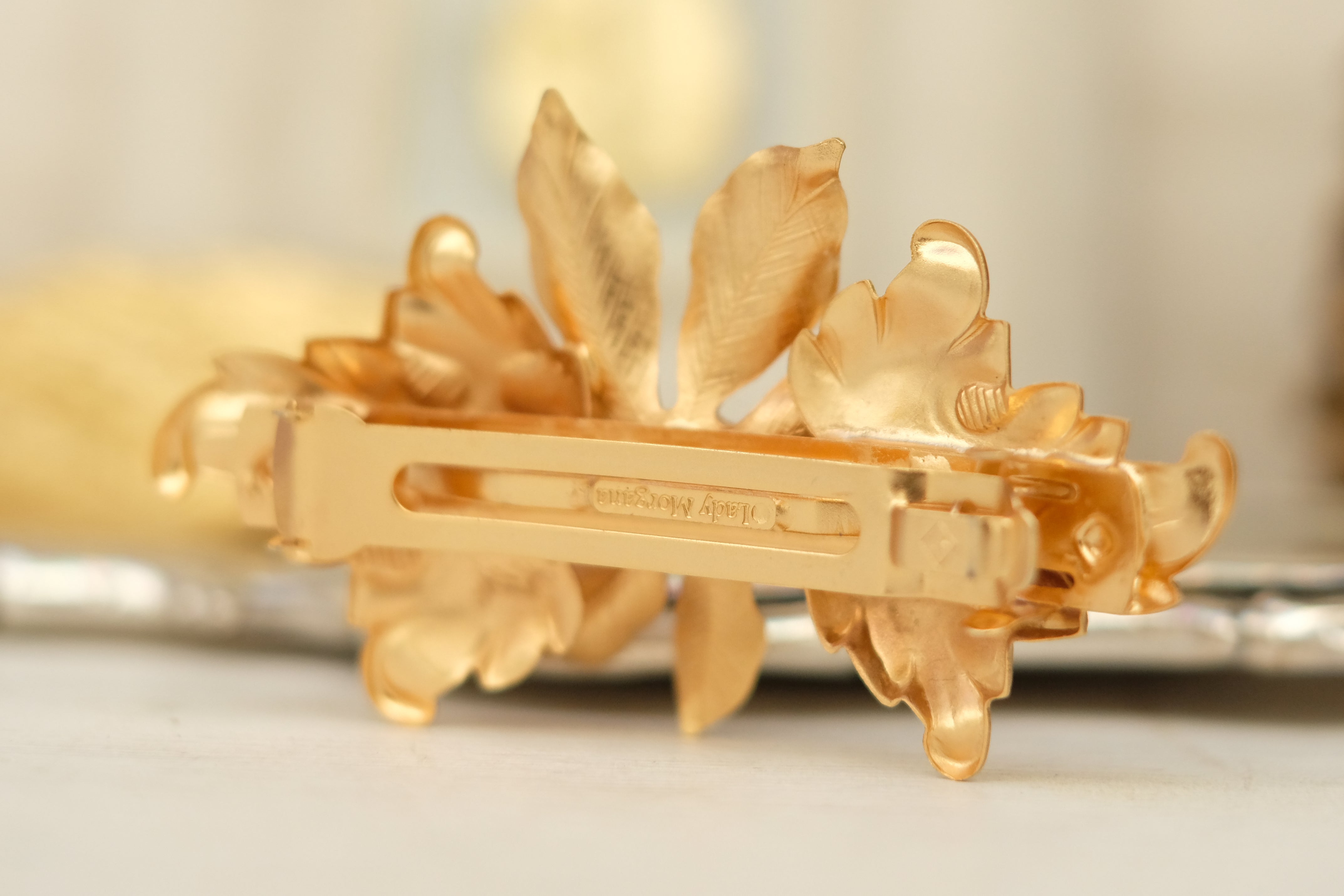 Royal Leaf | Large Barrette