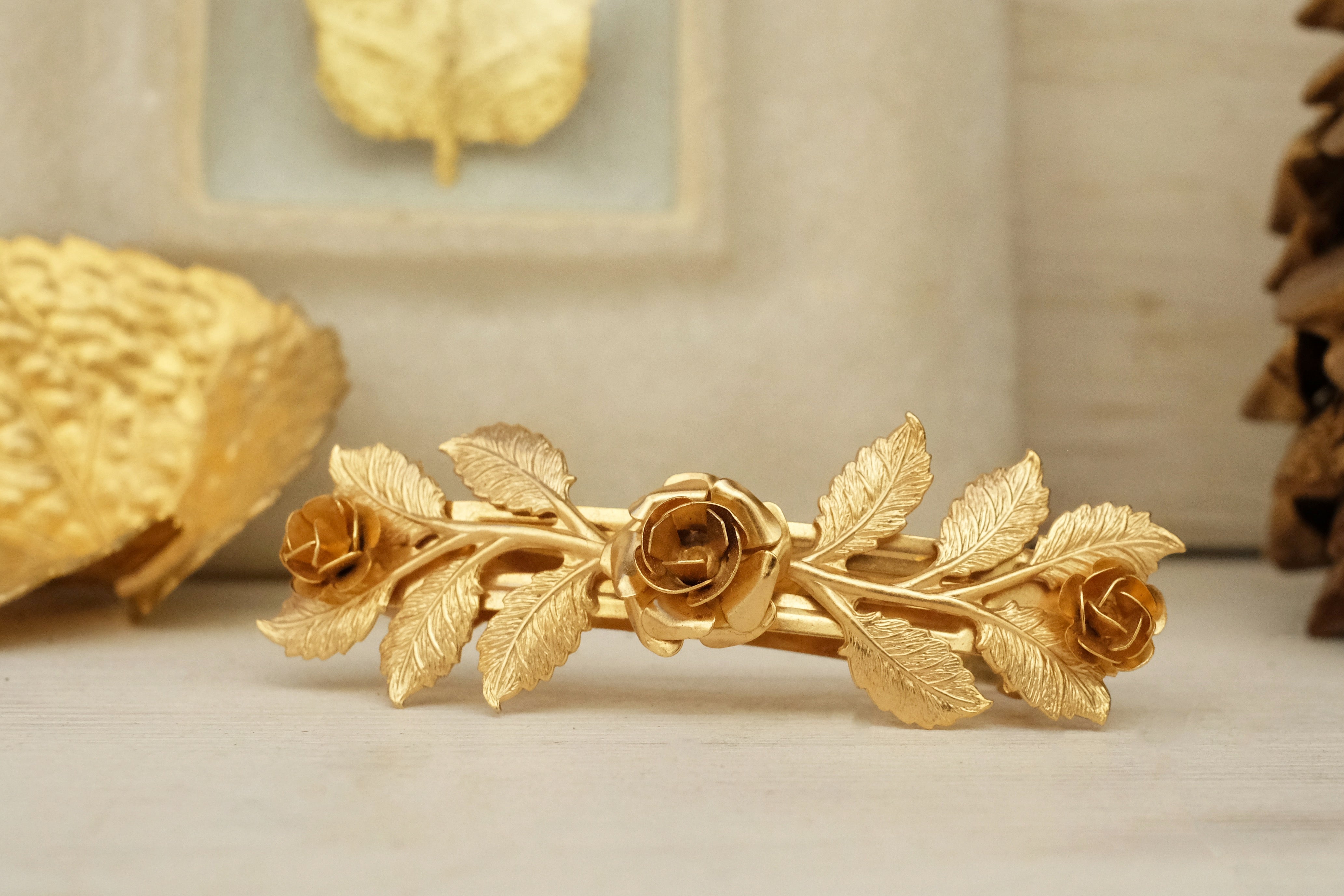 Dances And Roses | Large Barrette