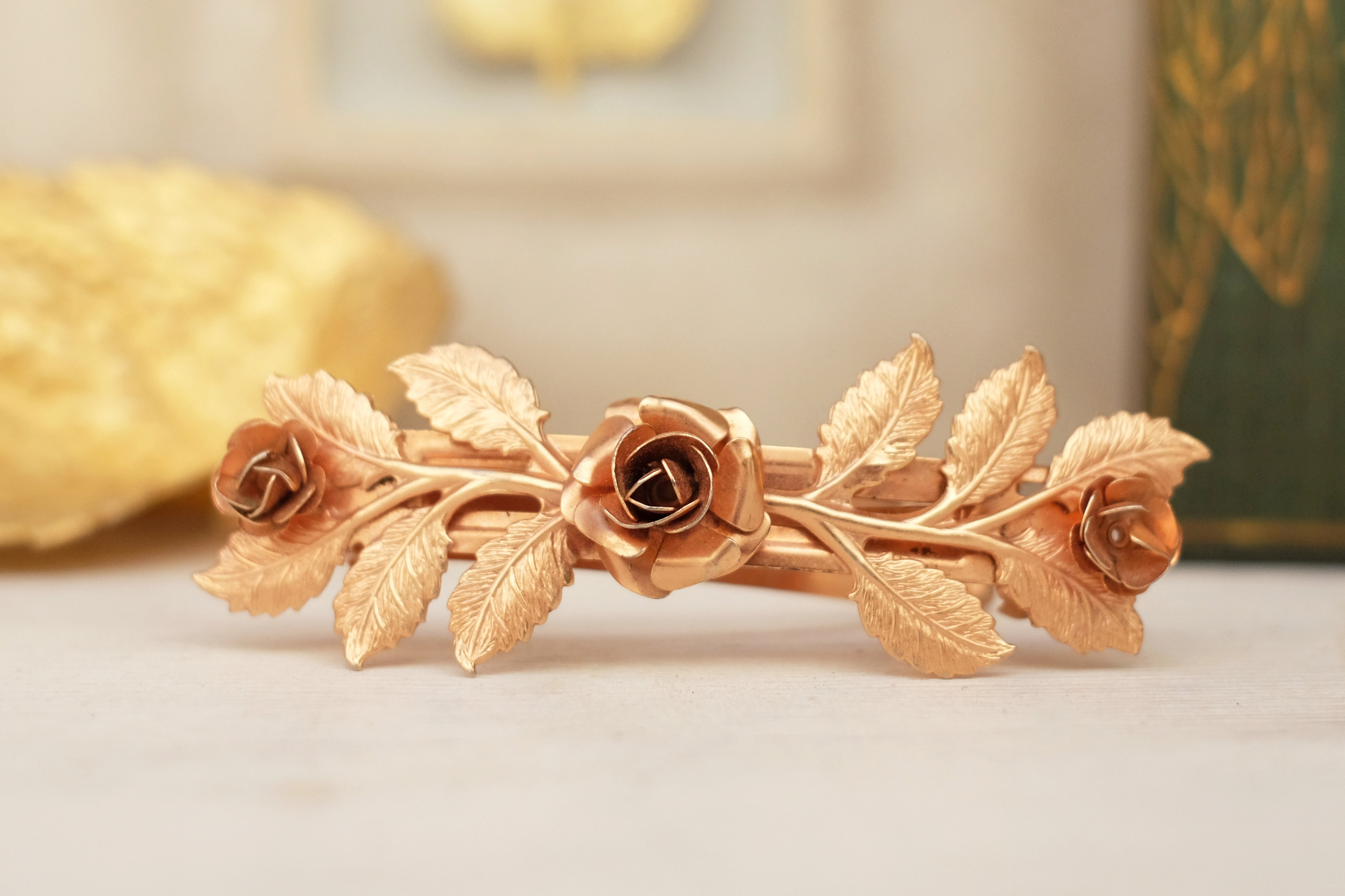 Dances And Roses | Large Barrette