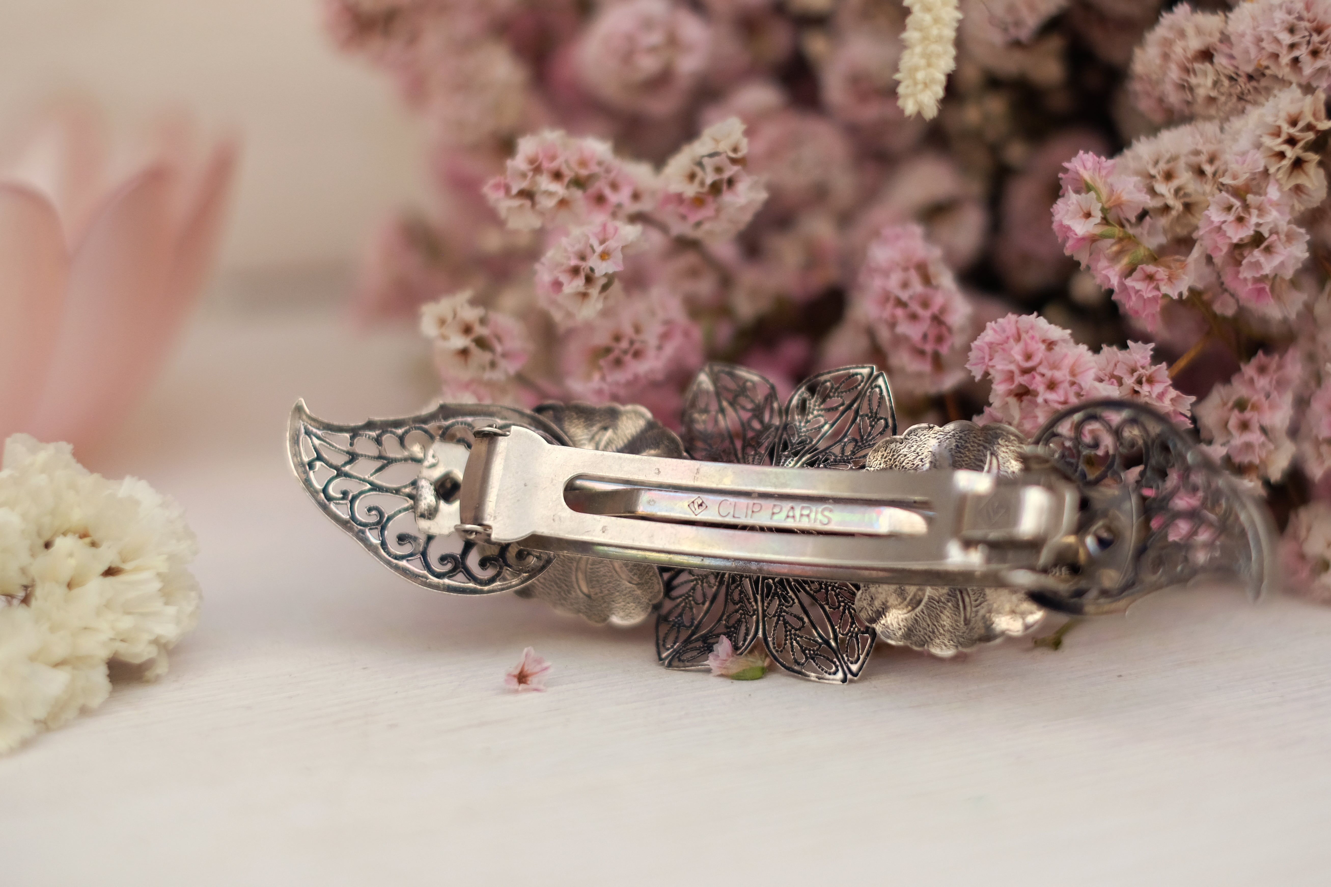 Filigree Flower | Large Barrette