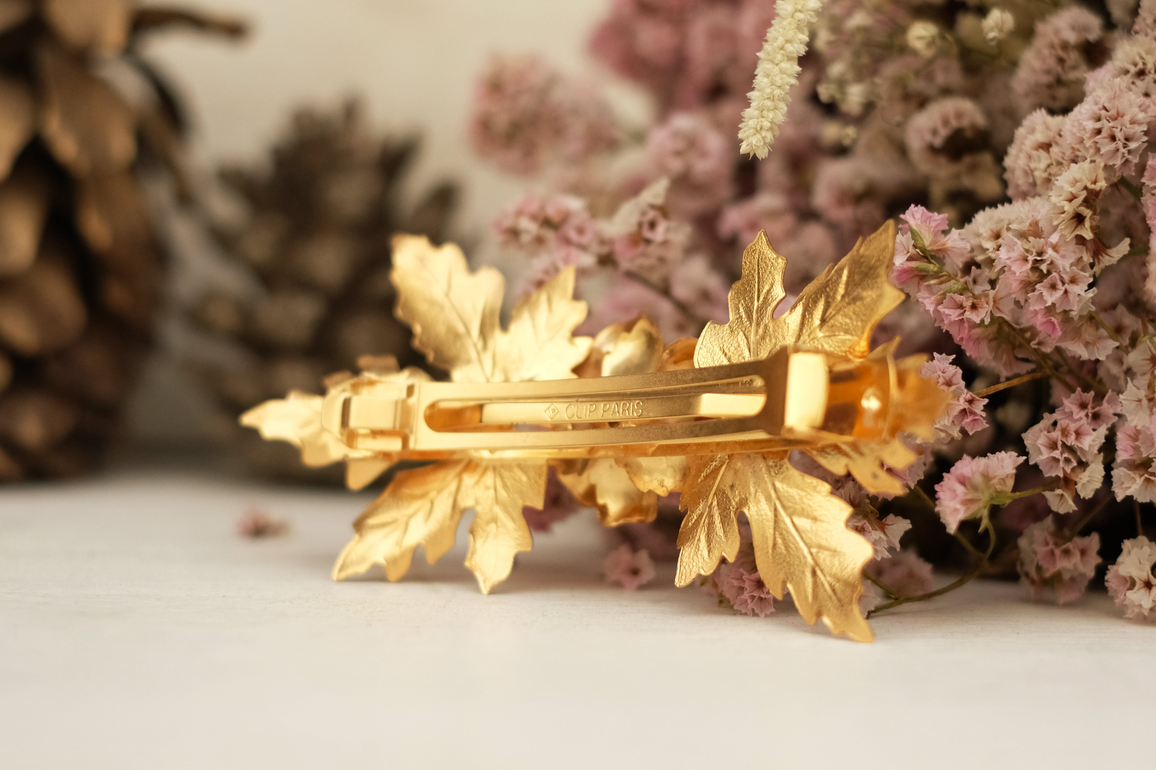 Giant Leaf Symmetry | Large Barrette