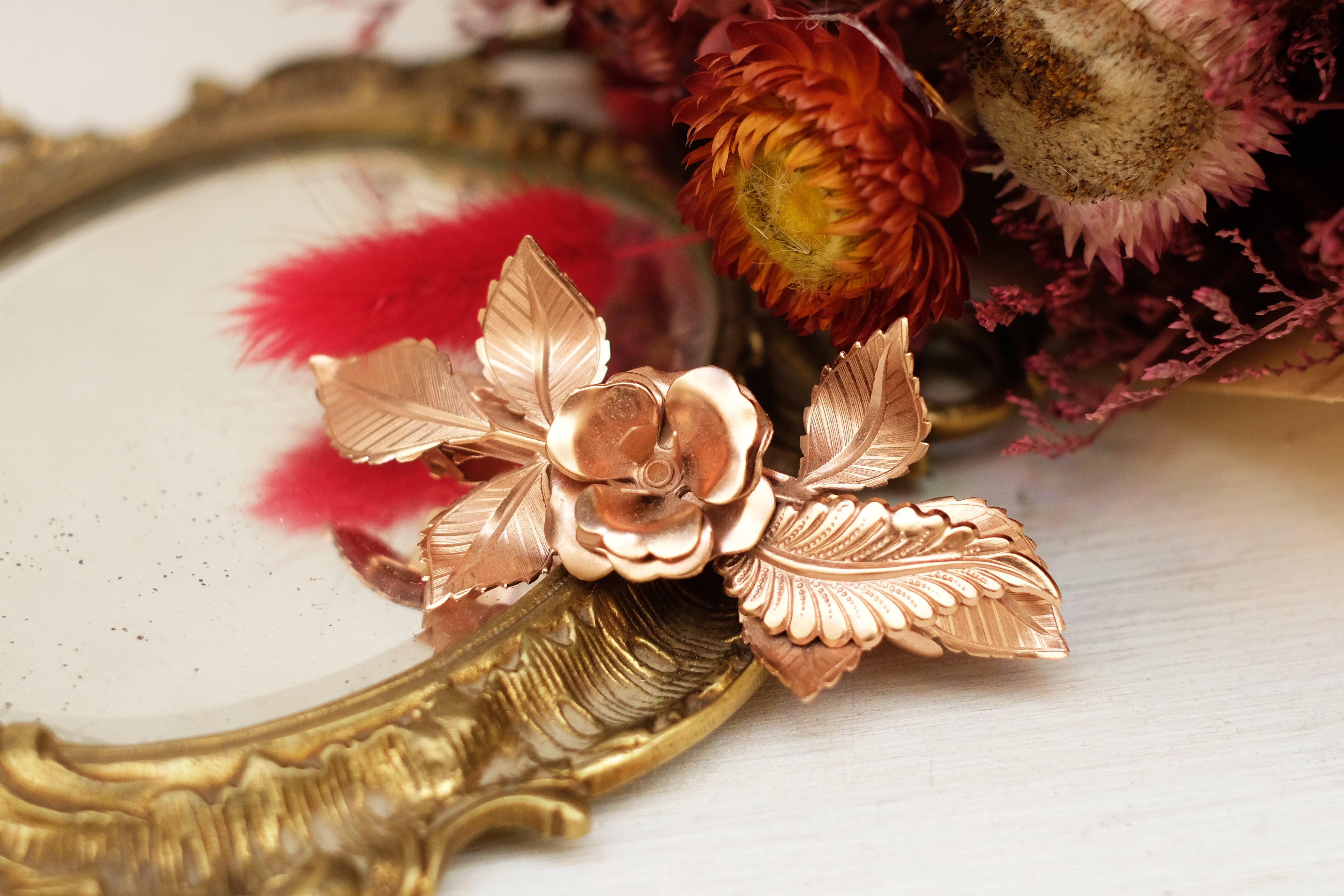 Flower of Serenity | Medium Barrette