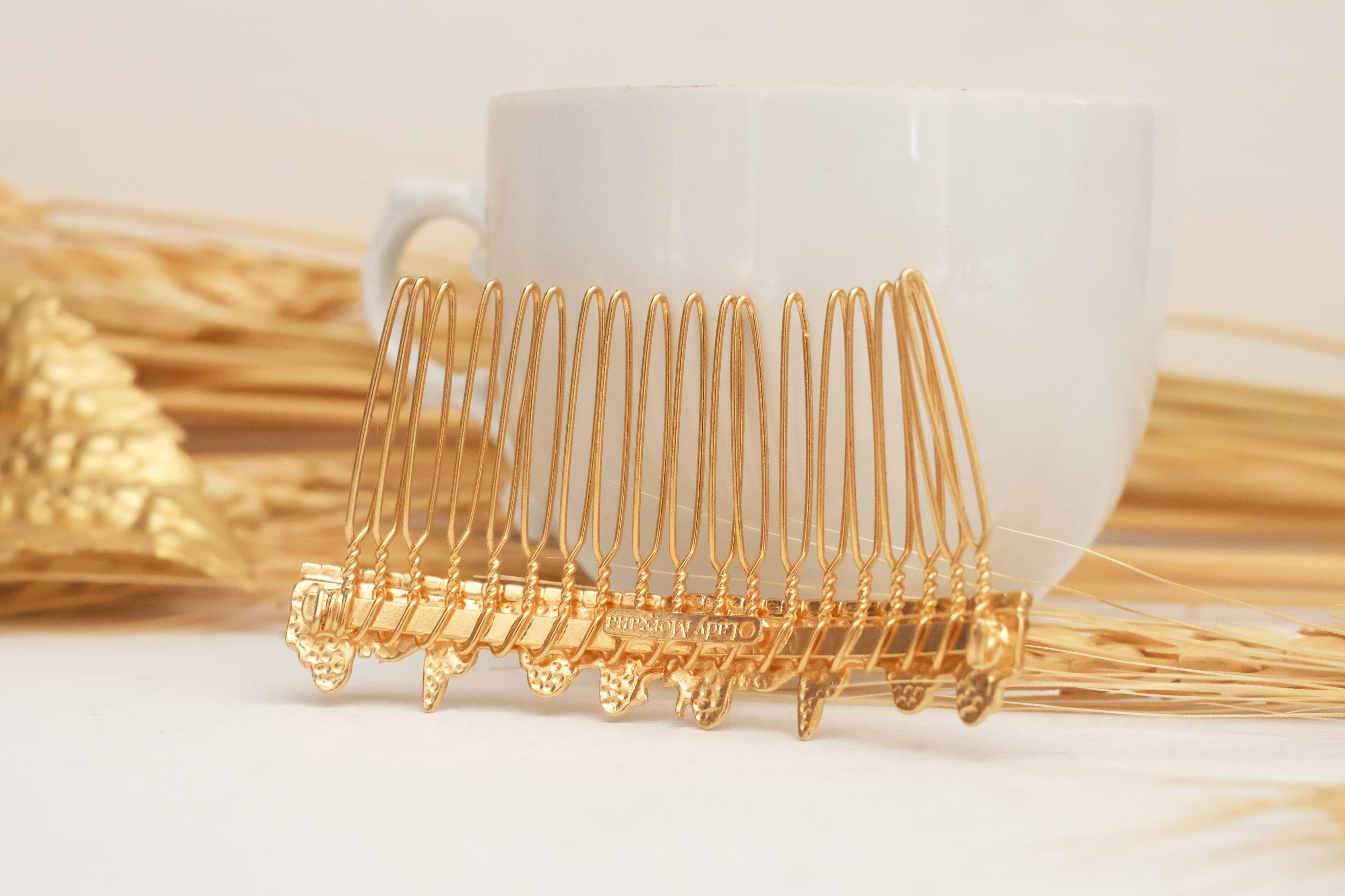 Divine Harmony of gold | Large Comb