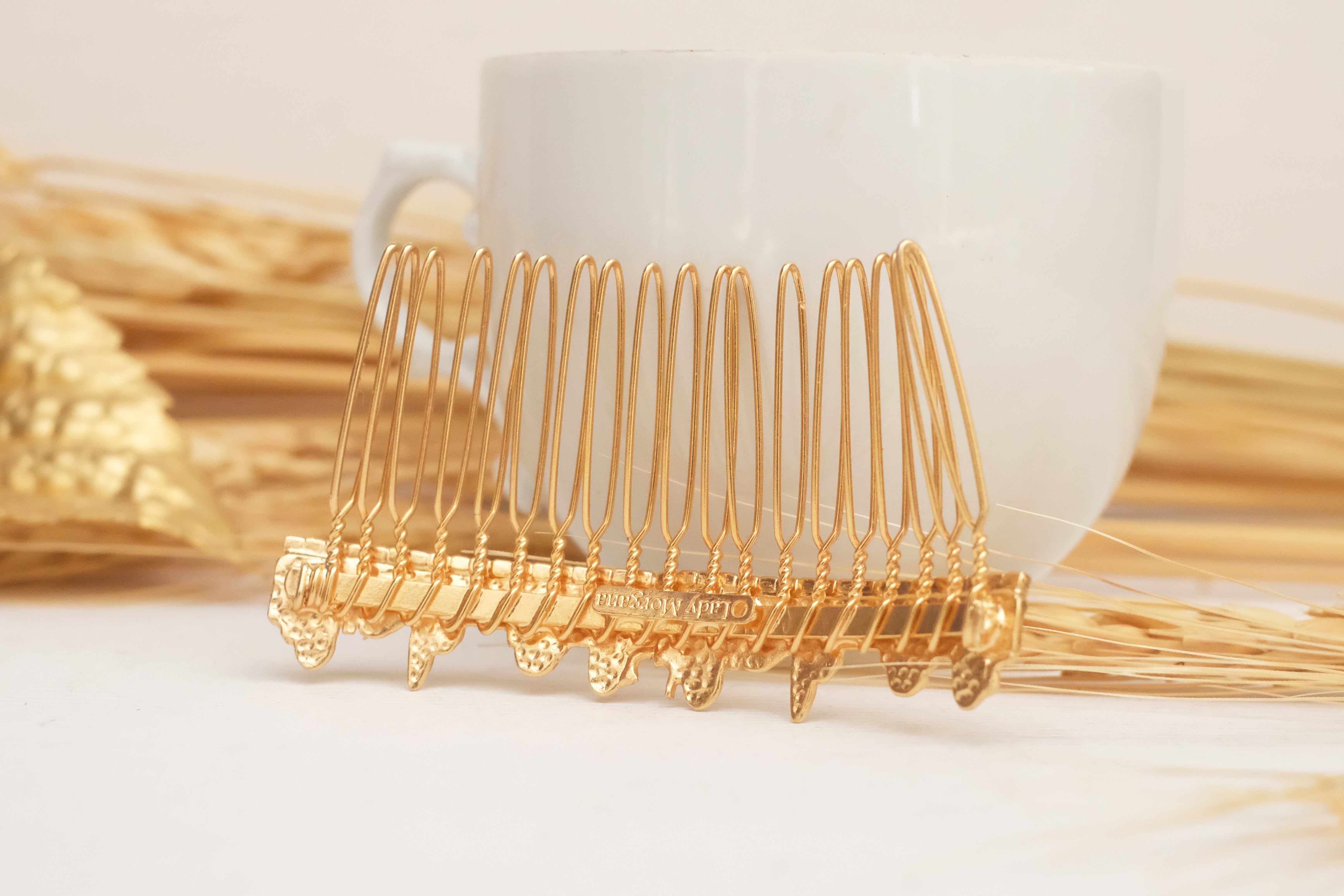 Divine Harmony of gold | Large Comb