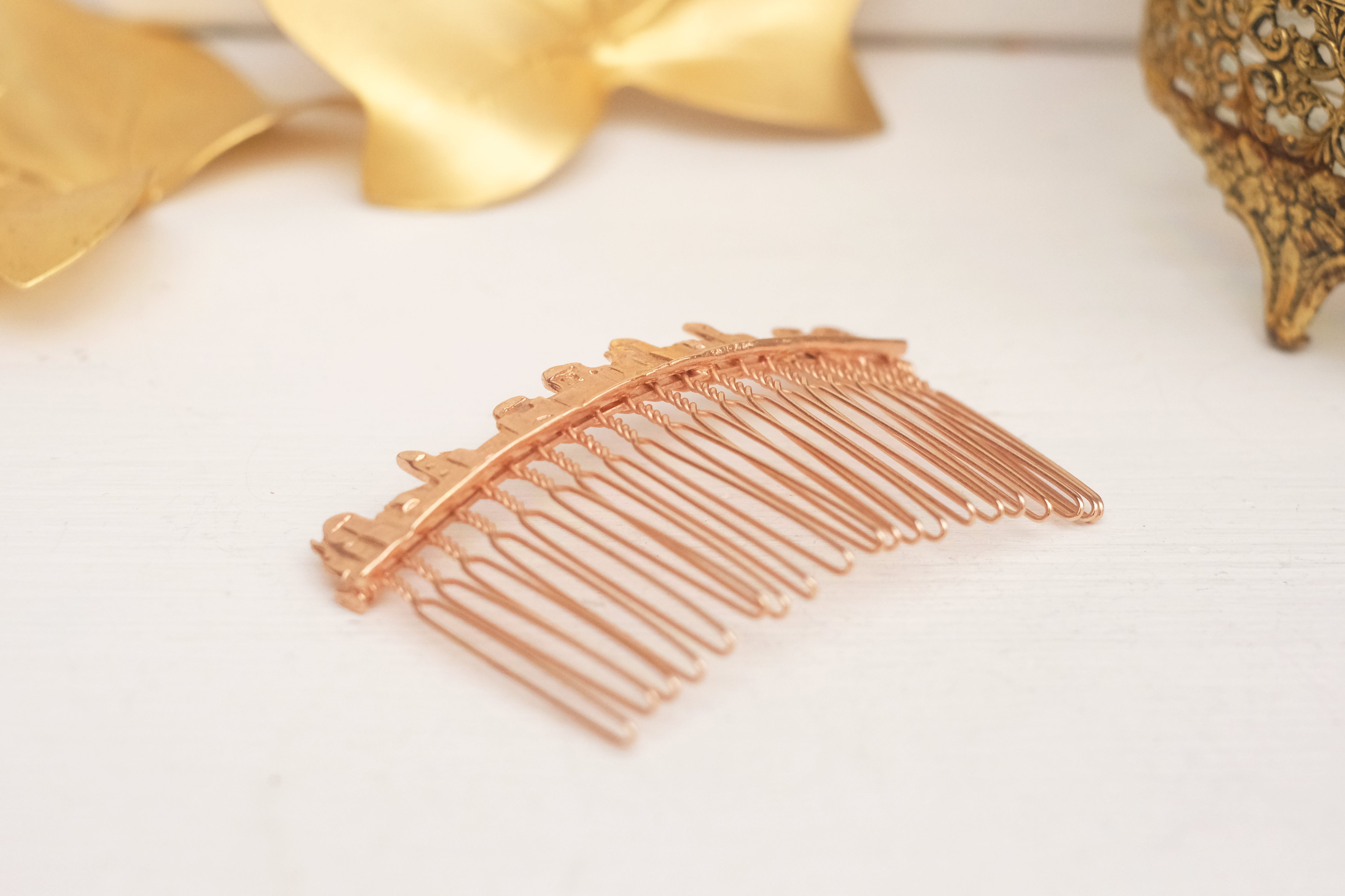 Divine Harmony of gold | Large Comb