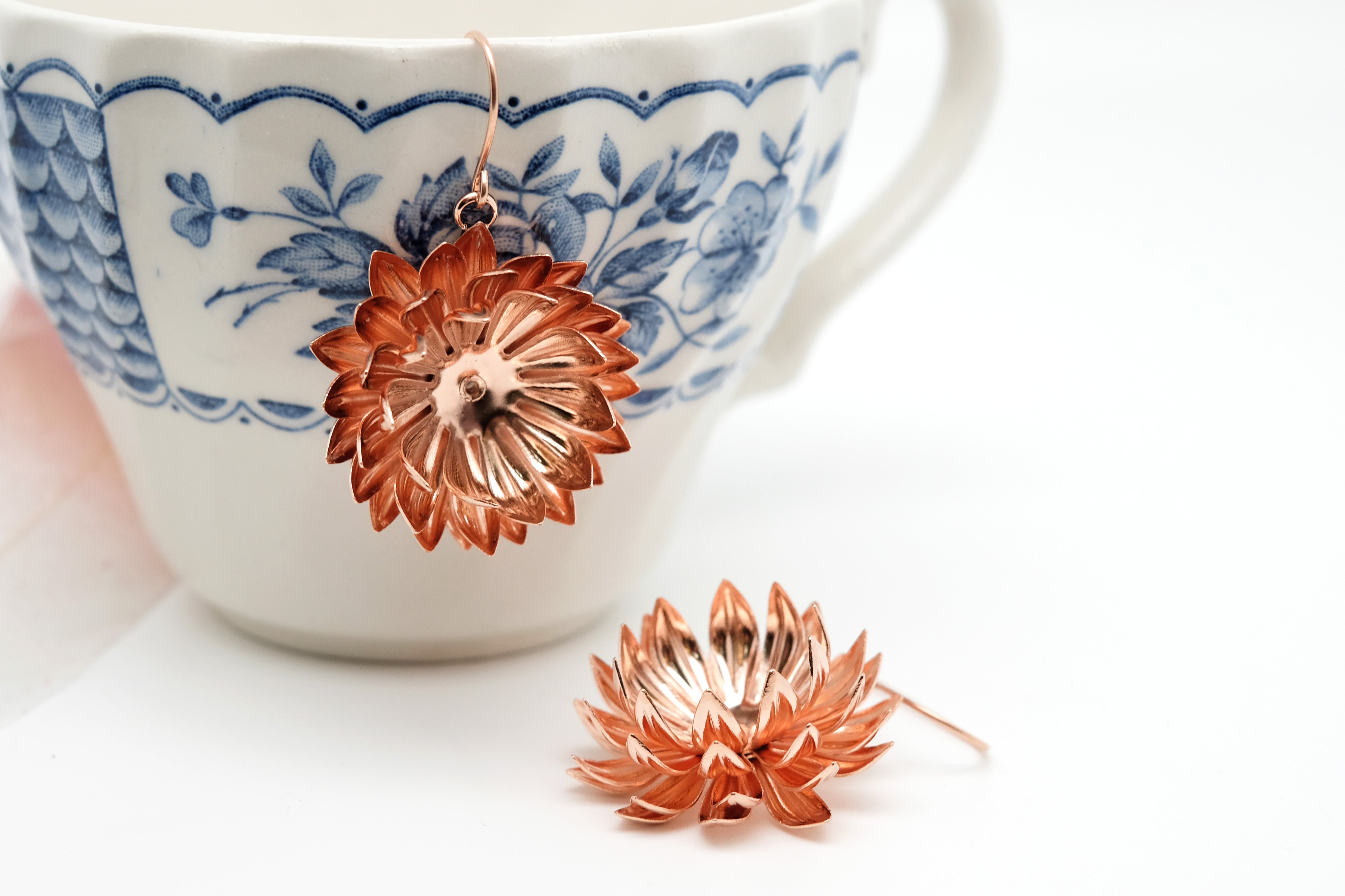 Artichoke – spiky flower | Dangling Earring