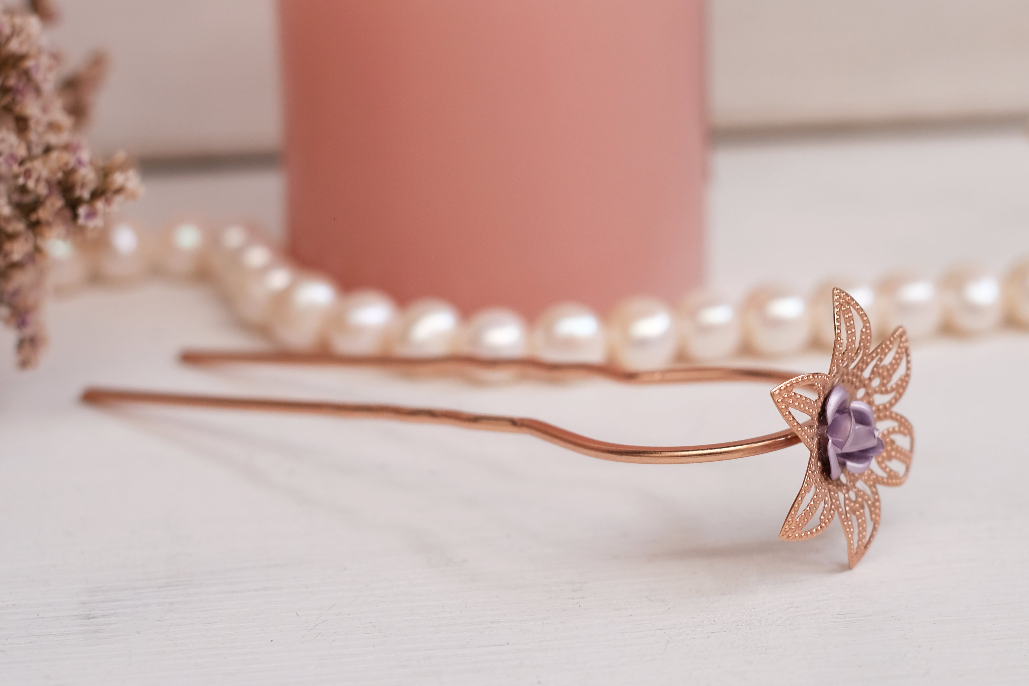 Inlaid Flower | Prongs