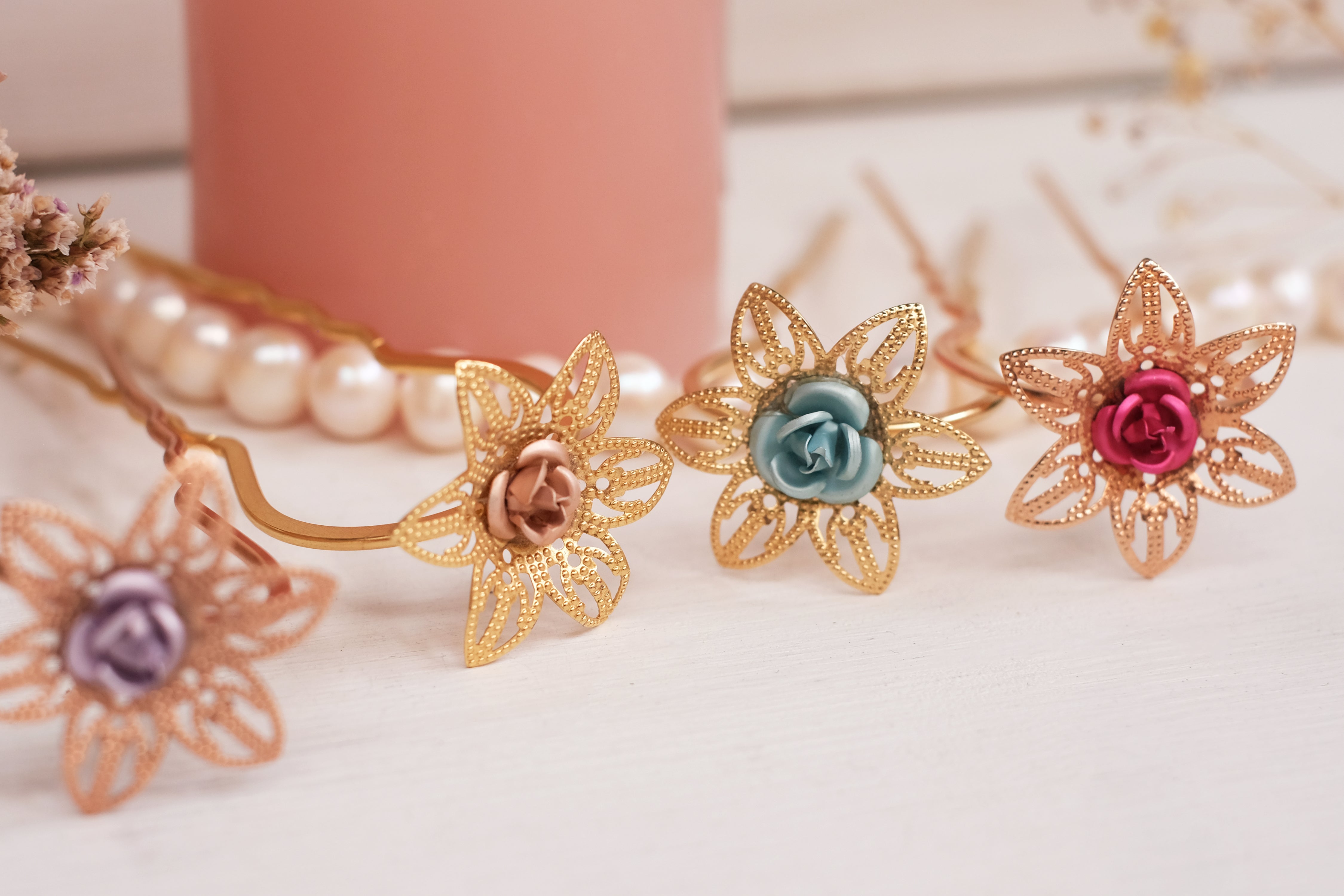 Inlaid Flower | Prongs