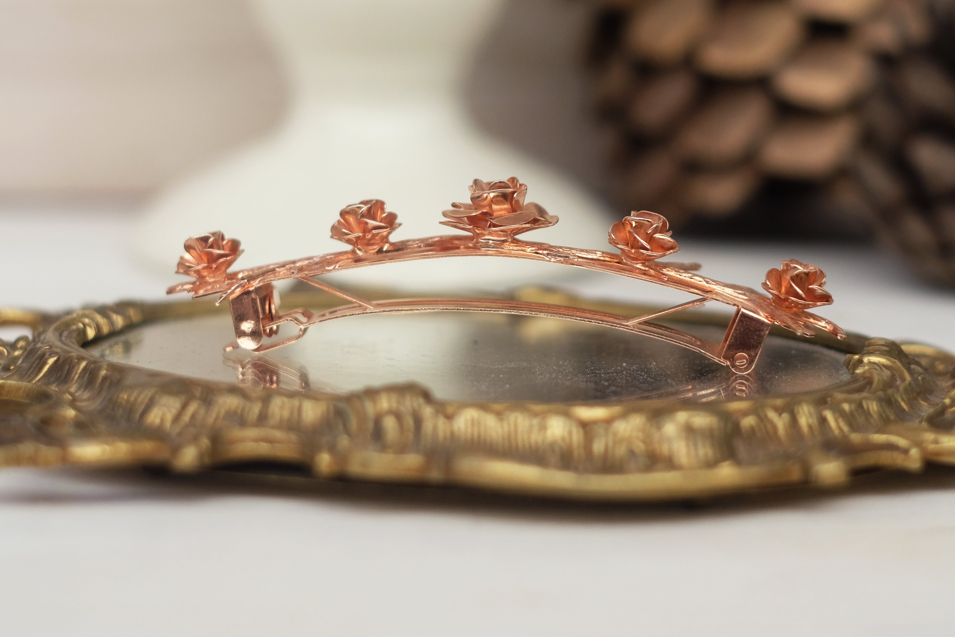 Thorns and Roses | Large Barrette