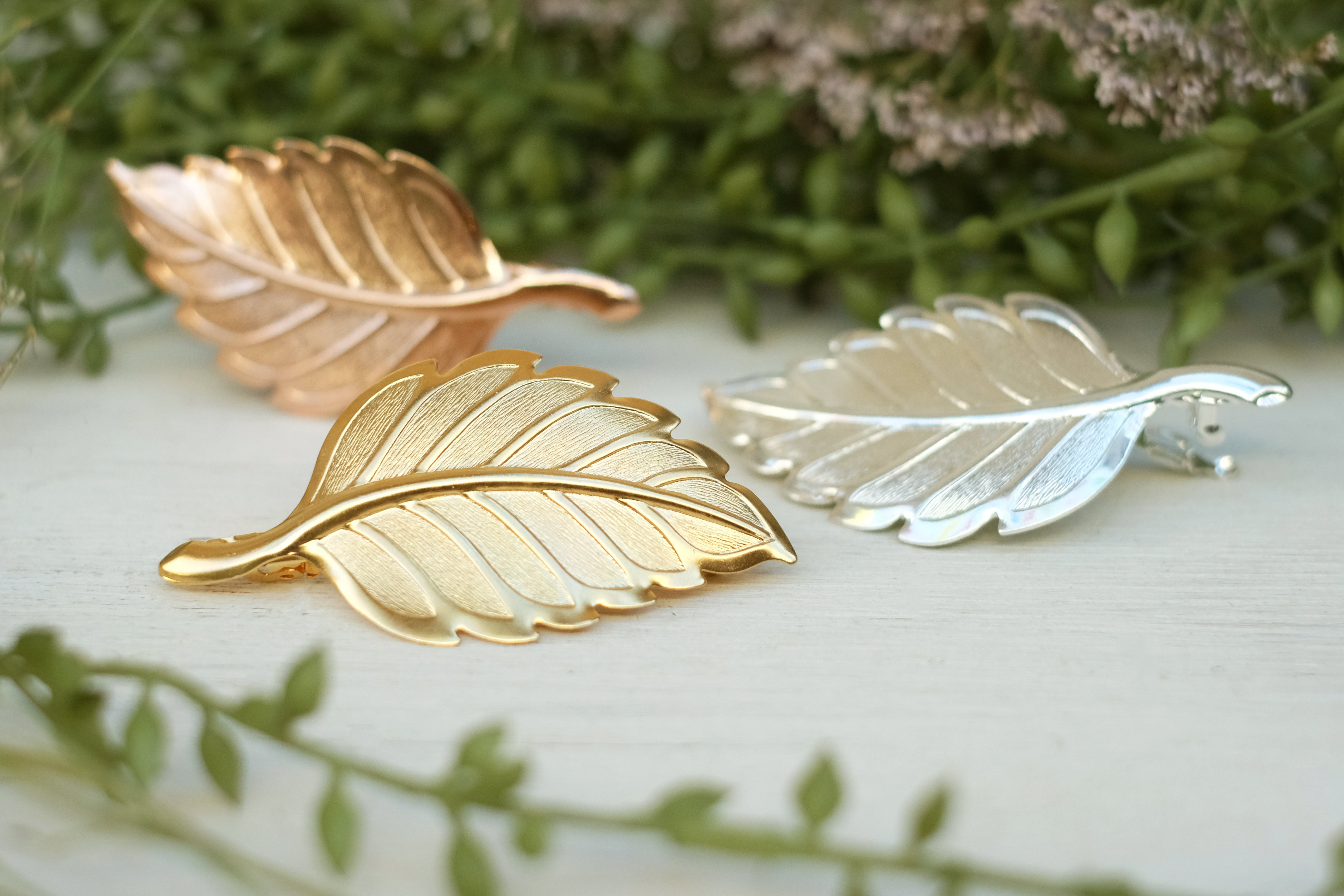 Leaf | Thin Barrette