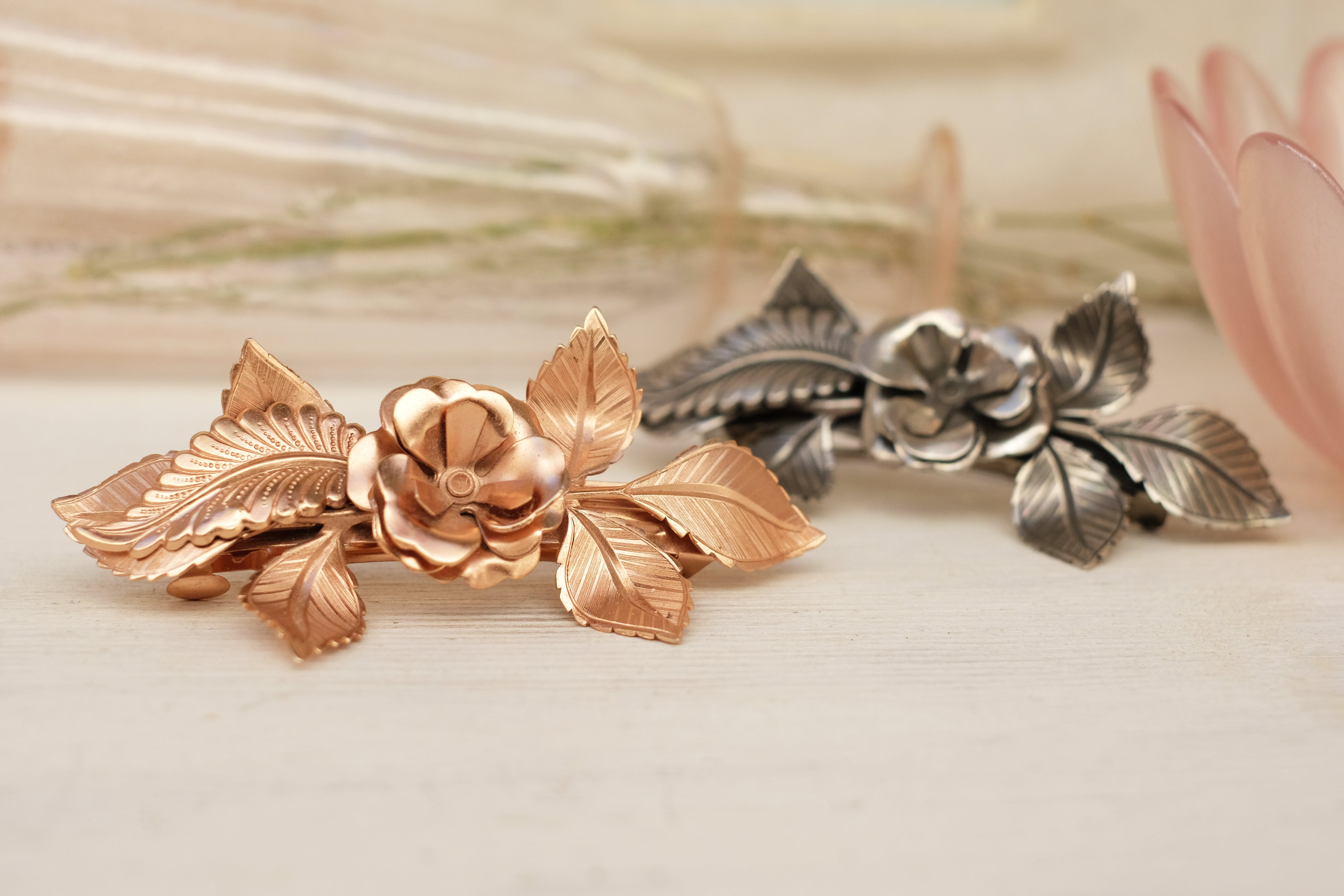 Flower of Serenity | Medium Barrette