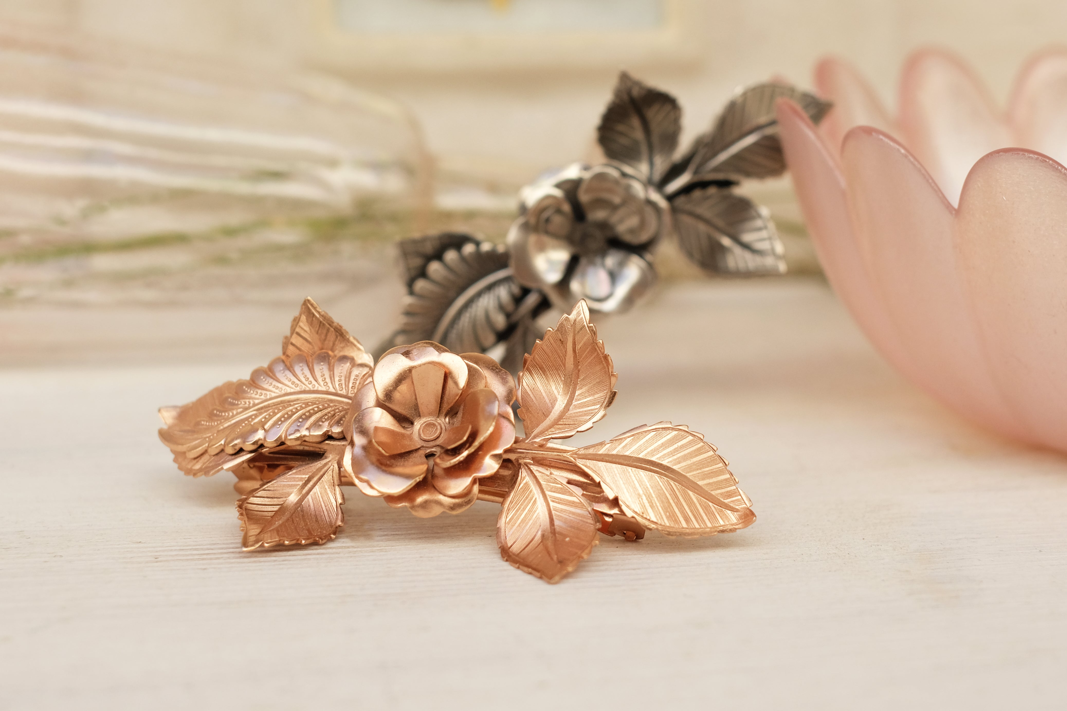 Flower of Serenity | Medium Barrette