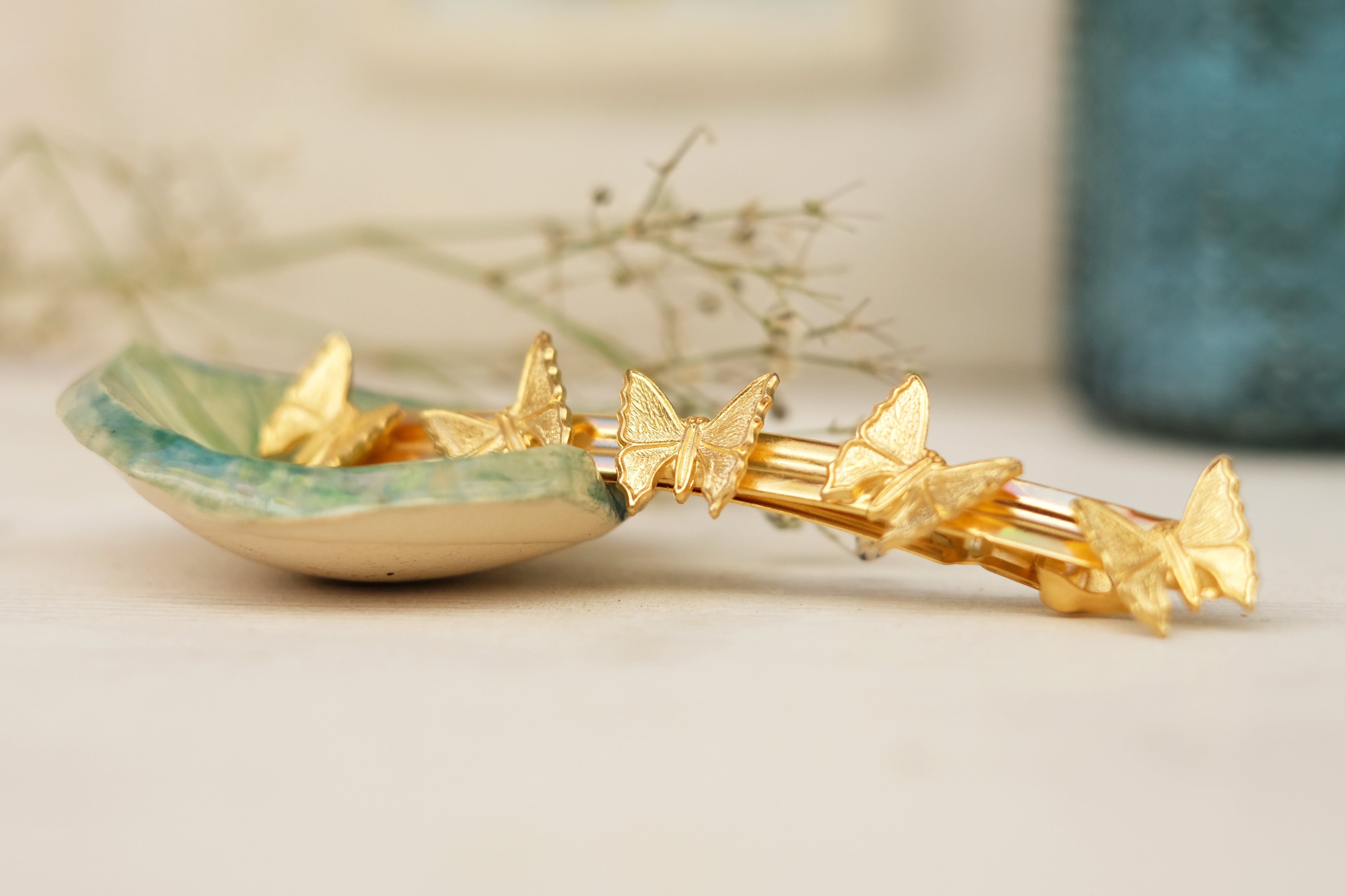 Butterflies Mini | Thin Barrette