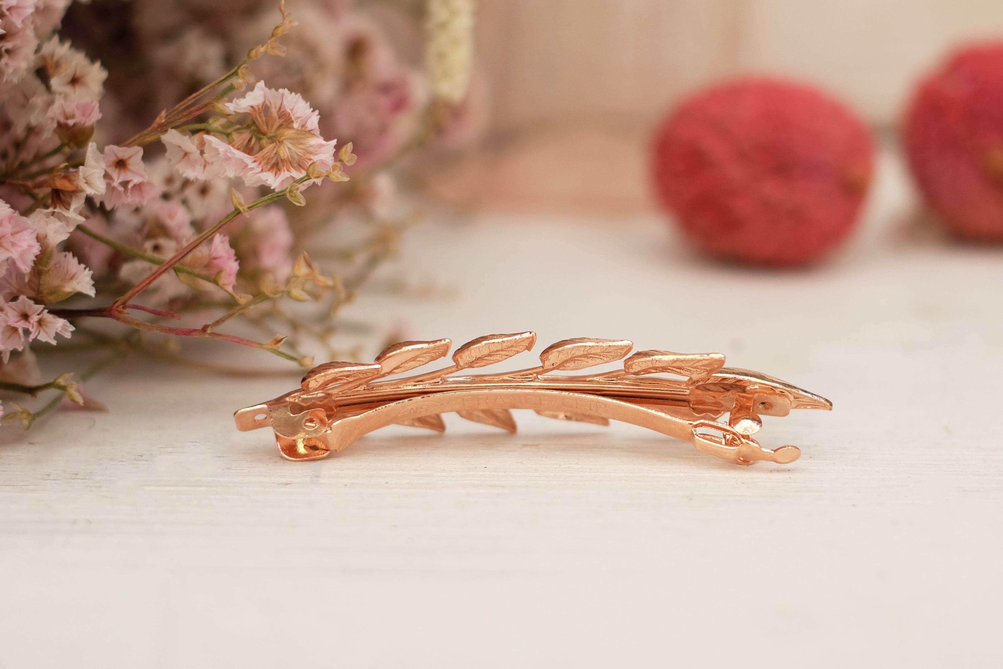 Open Wheat | Thin Barrette