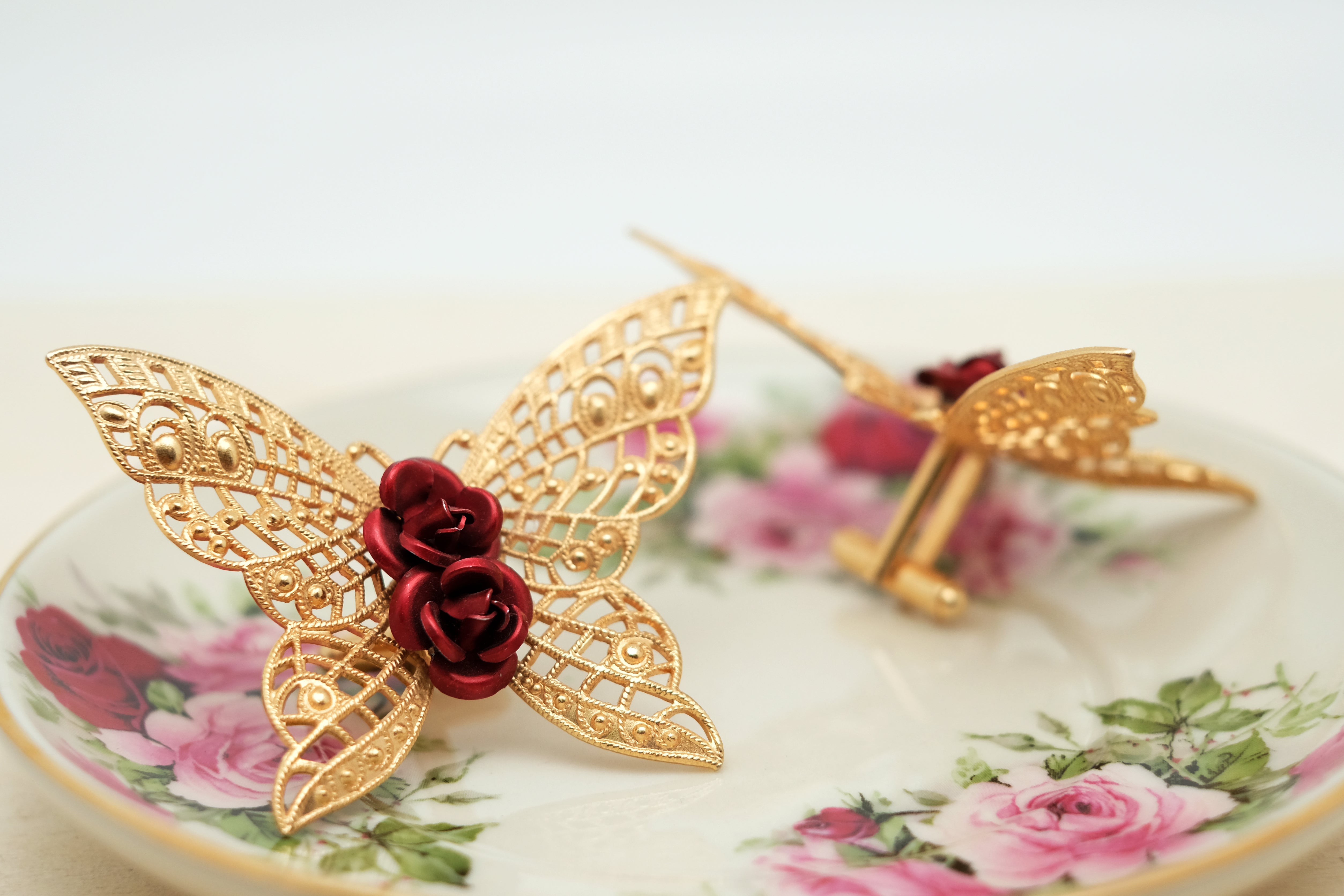 Lacy Butterfly | Cufflinks