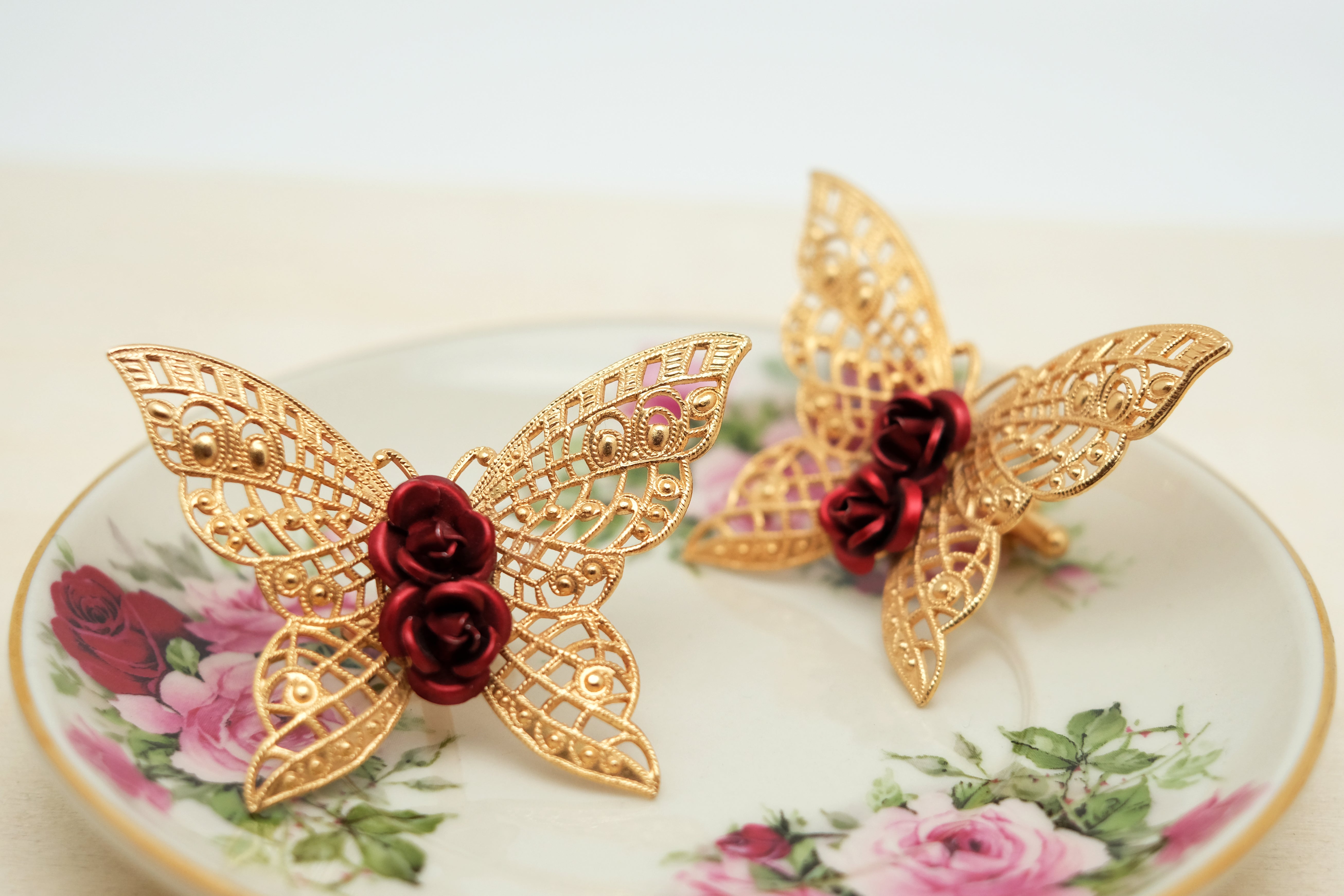 Lacy Butterfly | Cufflinks