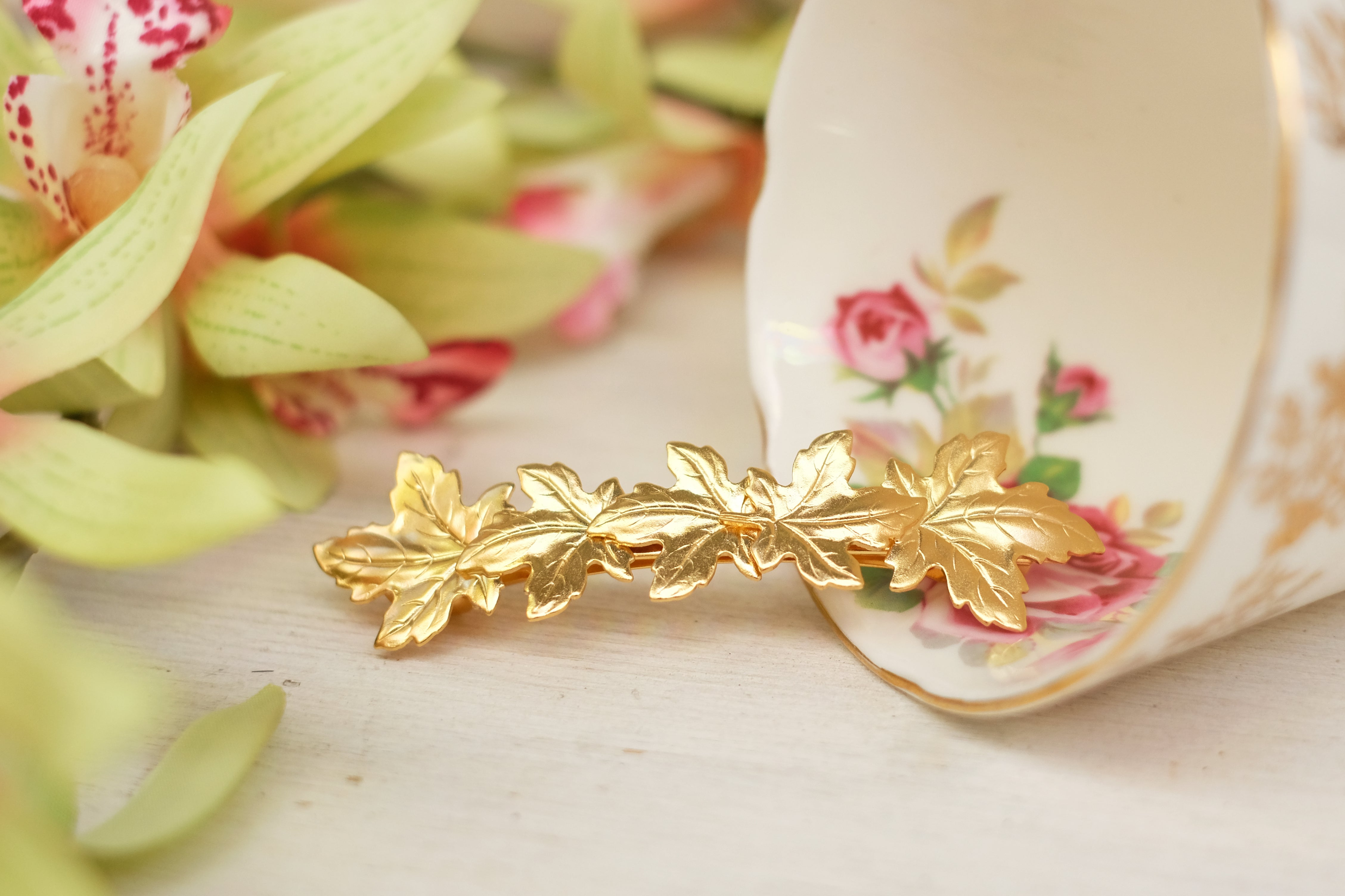 Maple’s Party | Thin Barrette