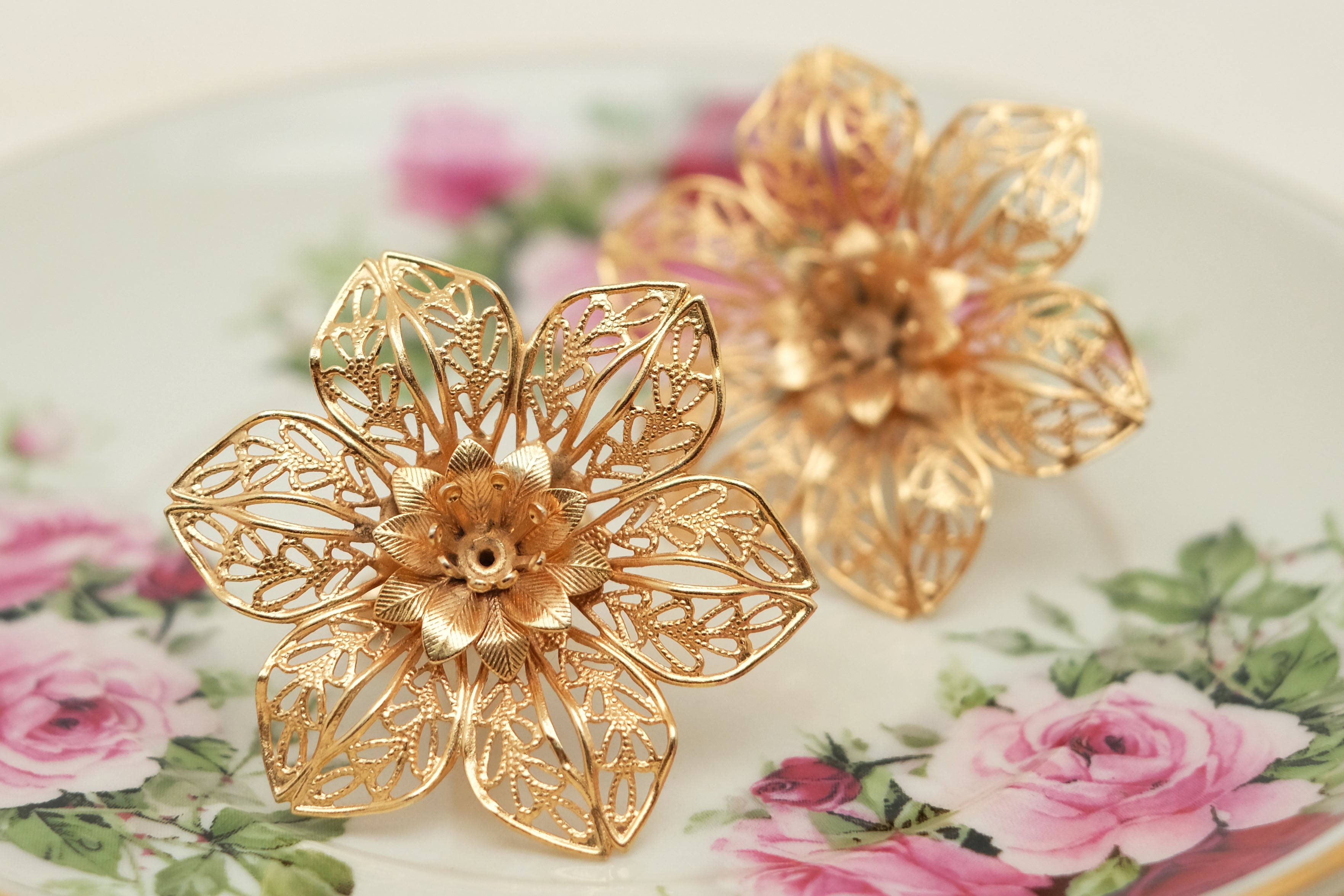 Filigree Flower | Cufflink