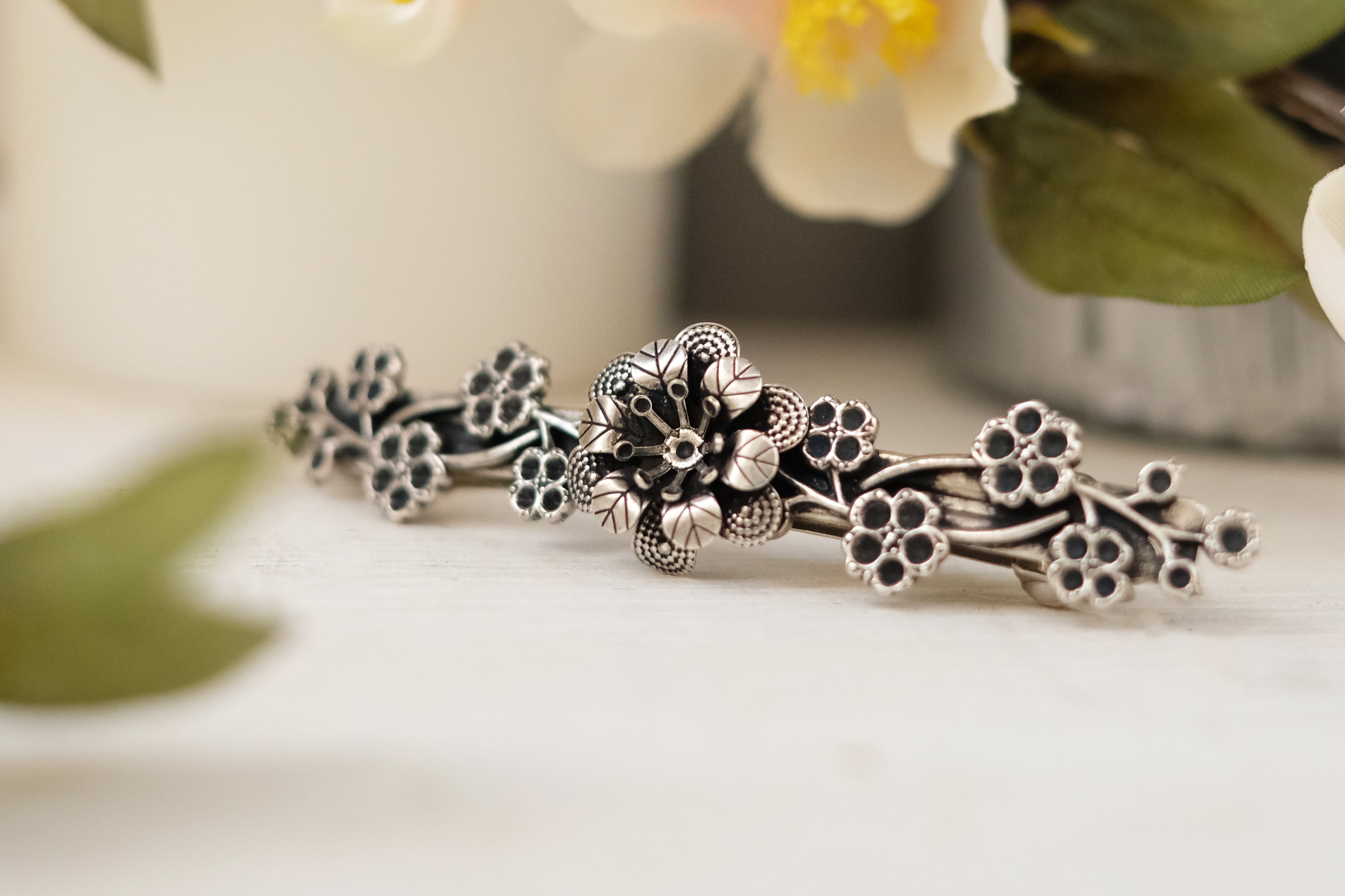 xFancy Bloom | Thin Barrette